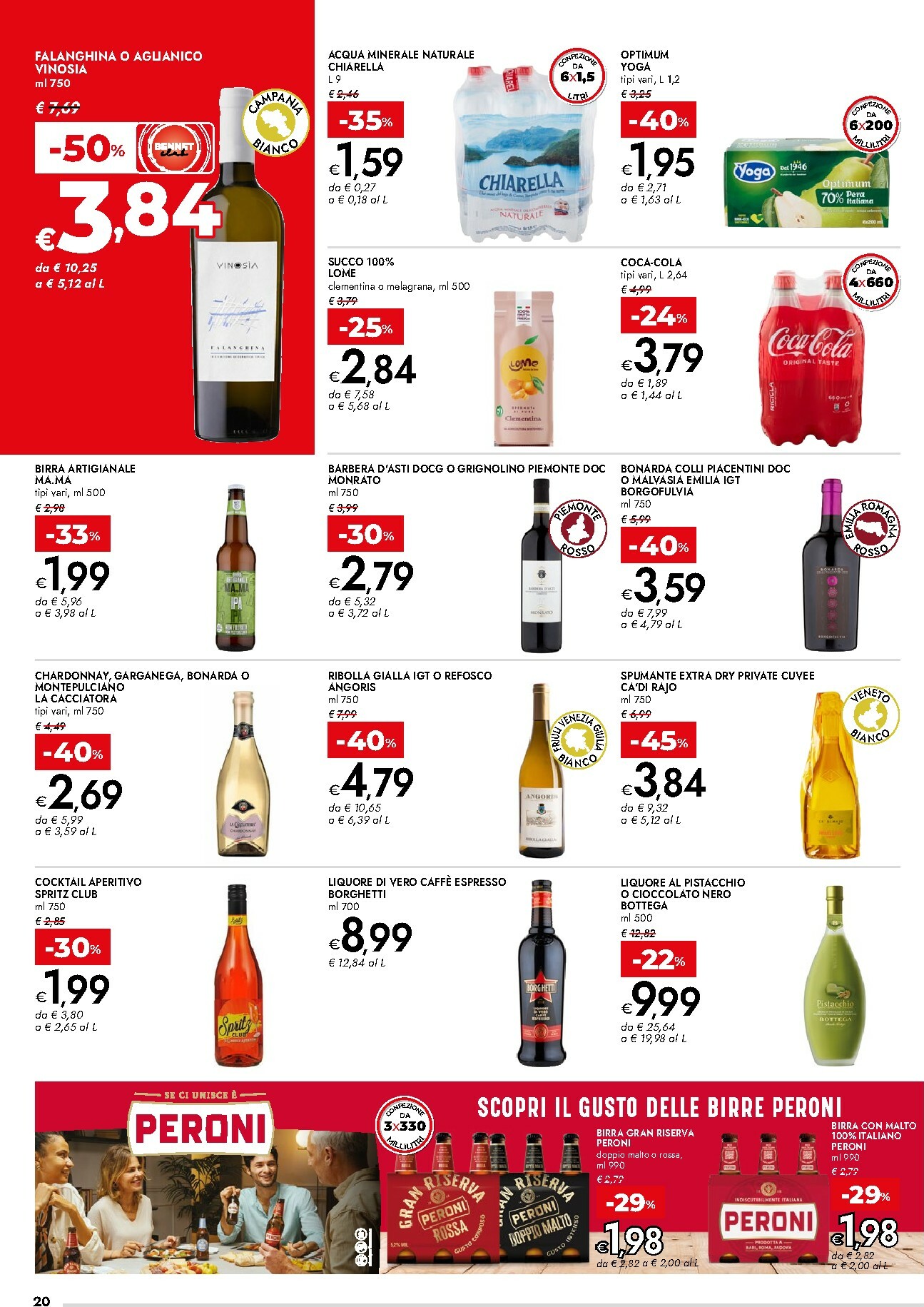 bennet - Volantino Bennet - Black Days valido dal 13/11 al 26/11 - page: 20