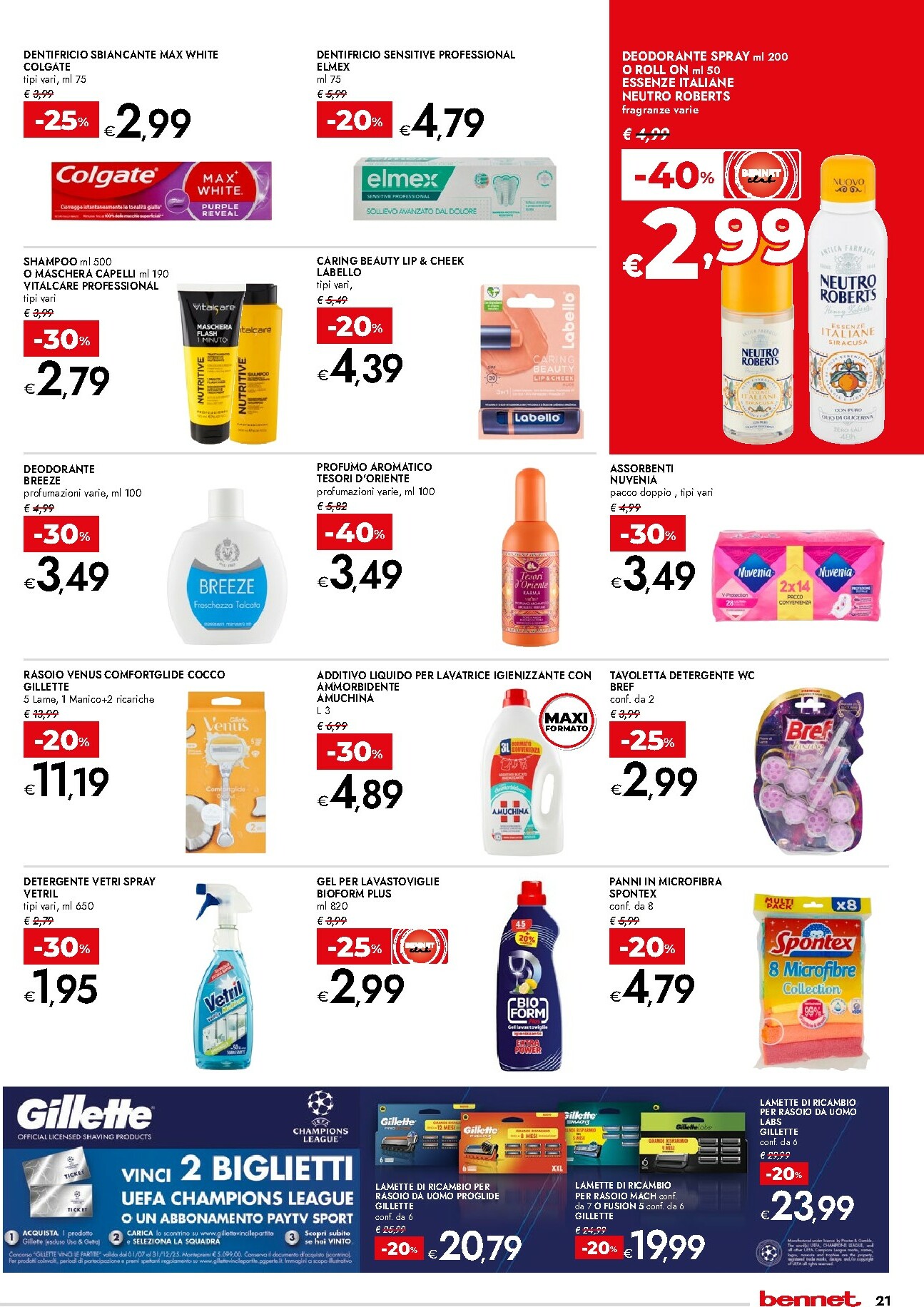 bennet - Volantino Bennet - Black Days valido dal 13/11 al 26/11 - page: 21