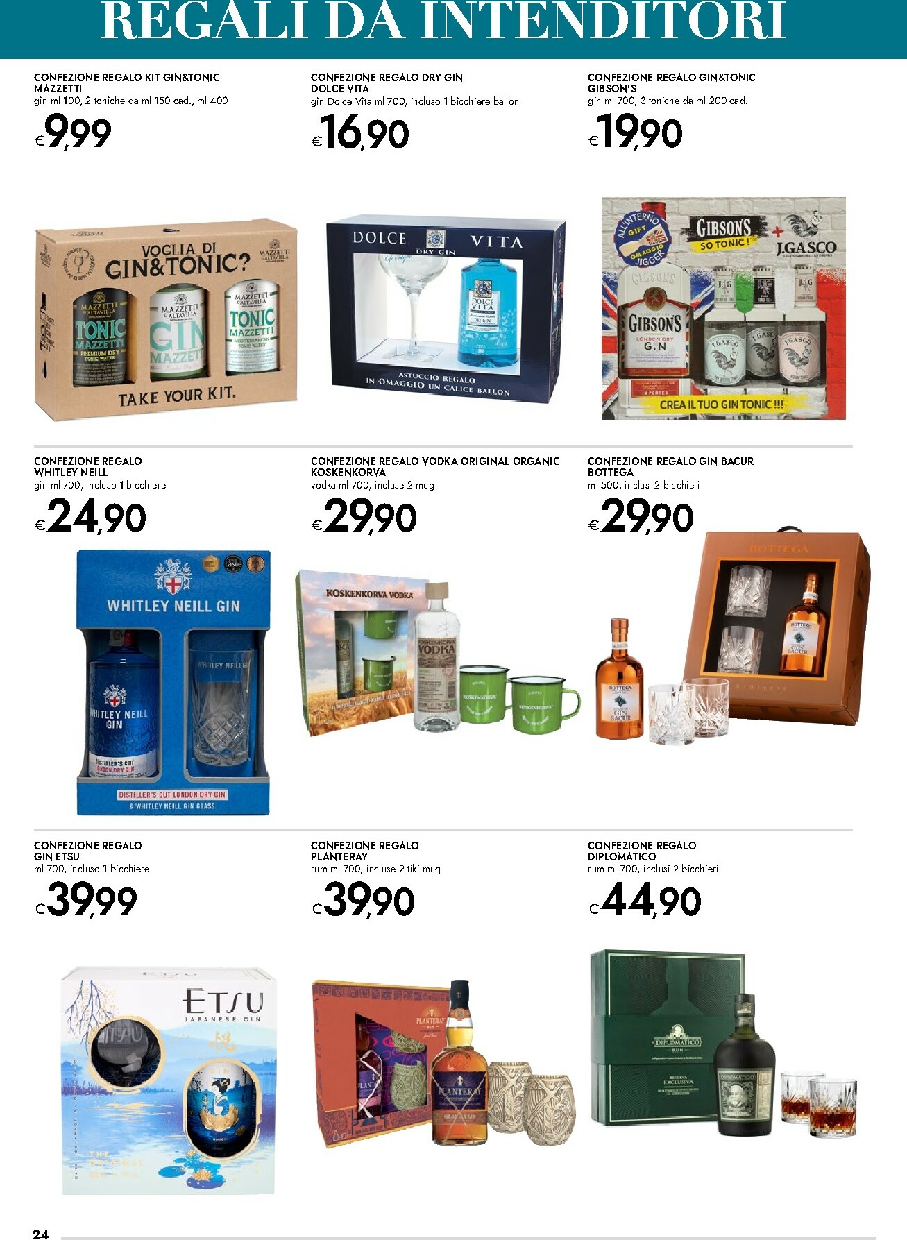 bennet - Volantino Bennet - Regali Pieni di Gusto valido dal 20/11 al 24/12 - page: 24