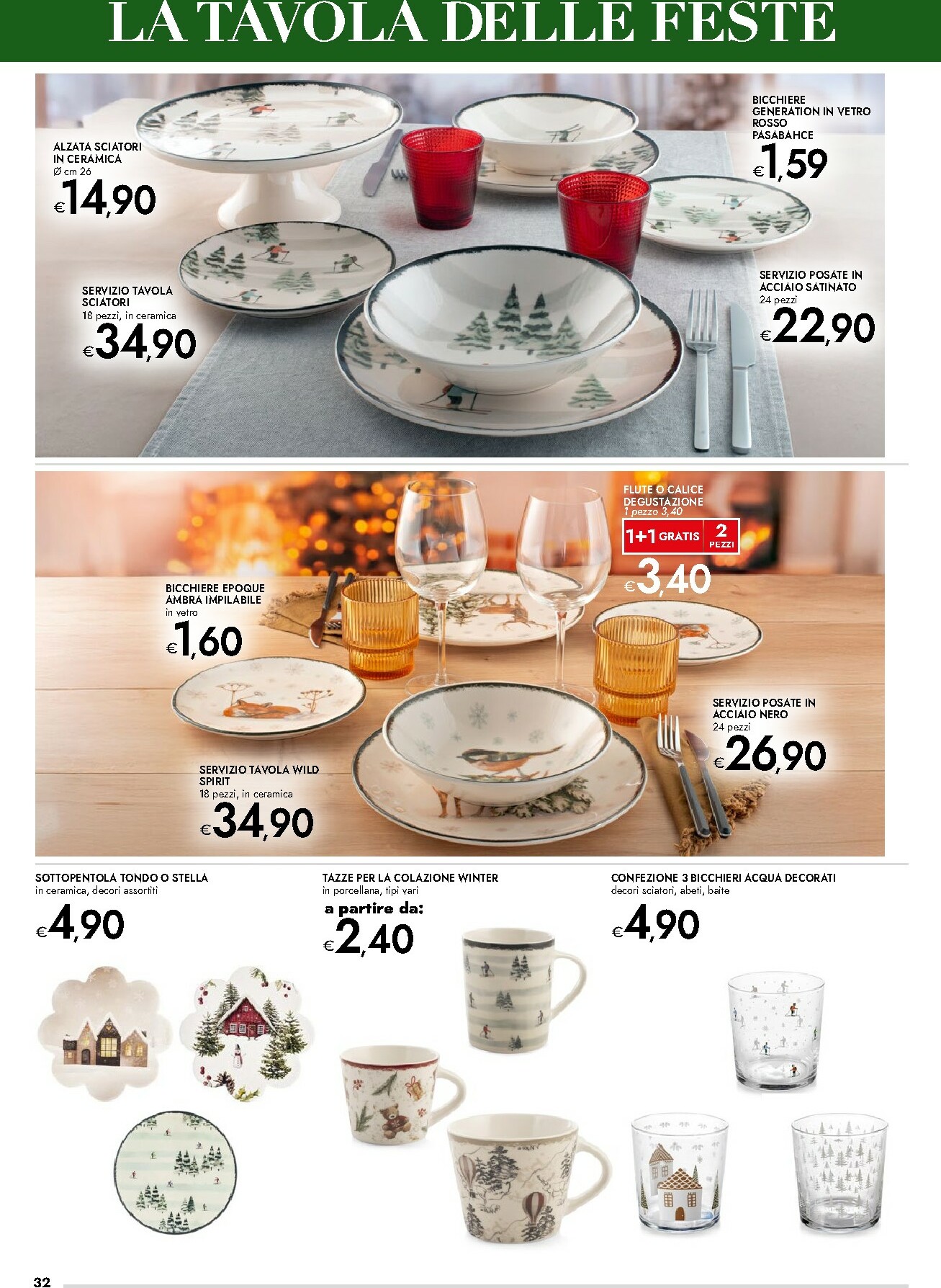 bennet - Volantino Bennet - Regali Pieni di Gusto valido dal 20/11 al 24/12 - page: 32