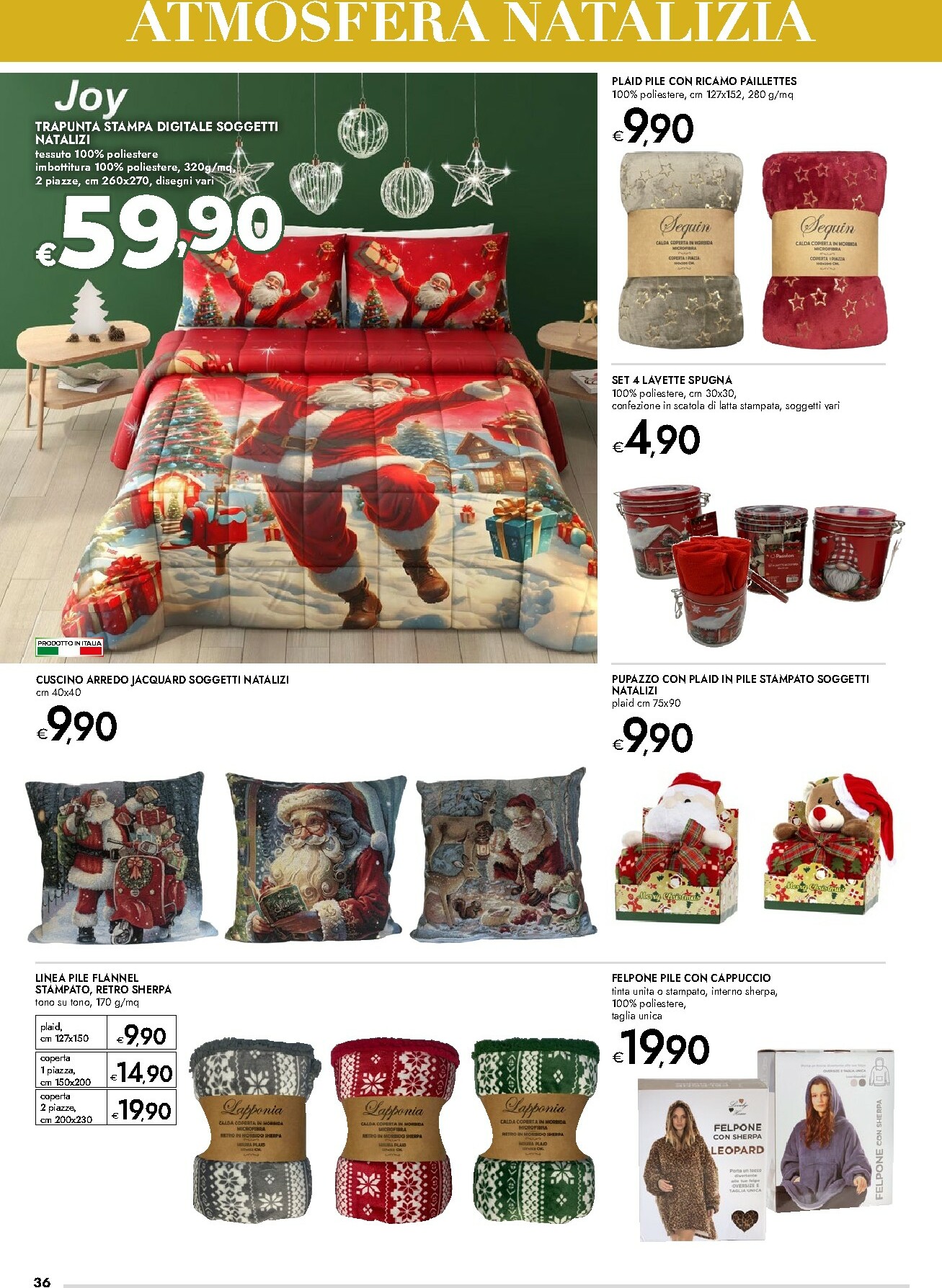 bennet - Volantino Bennet - Regali Pieni di Gusto valido dal 20/11 al 24/12 - page: 36