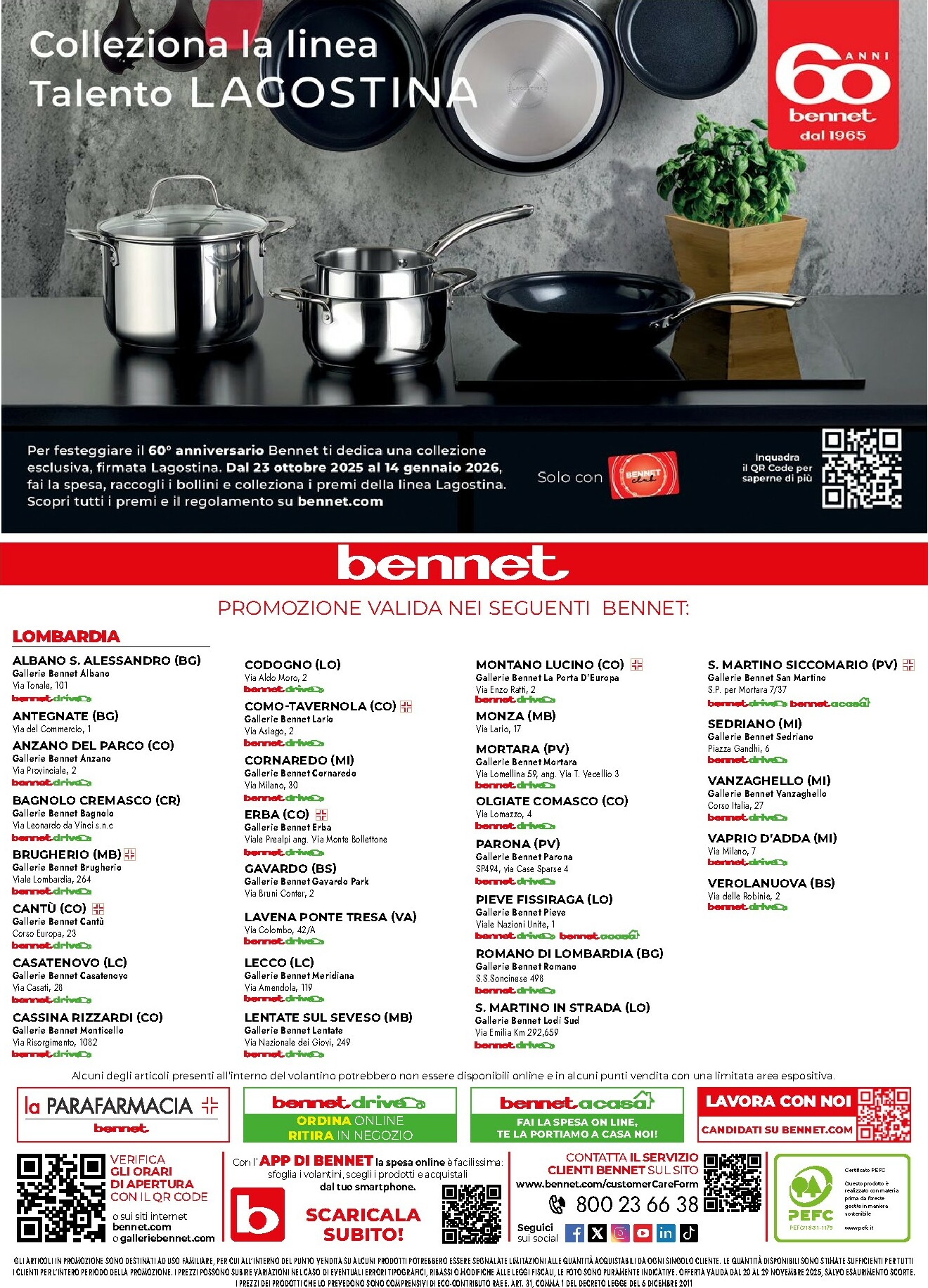 bennet - Volantino Bennet valido dal 20/11 al 29/11 - page: 36
