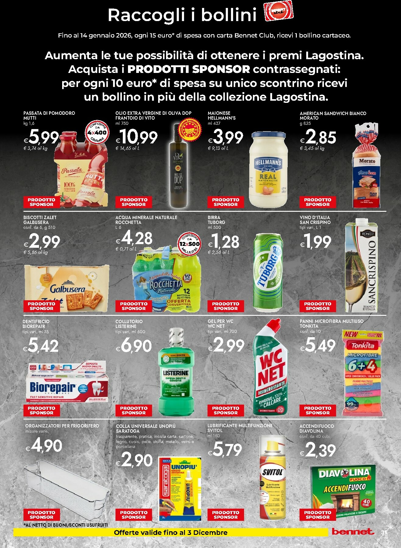 bennet - Volantino Bennet valido dal 20/11 al 29/11 - page: 31