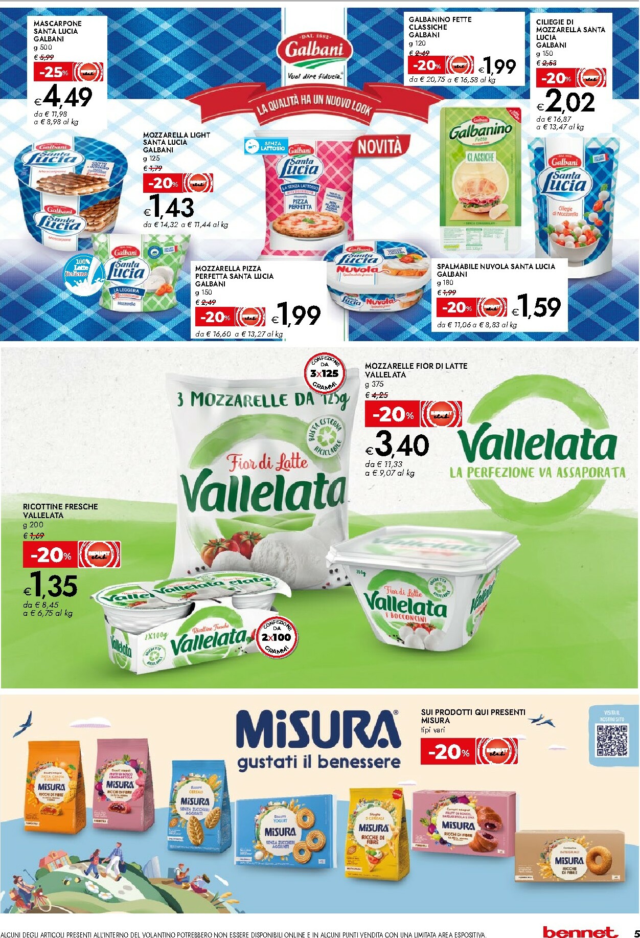 bennet - Volantino Bennet - Offerte Extra valido dal 24/11 al 03/12 - page: 5