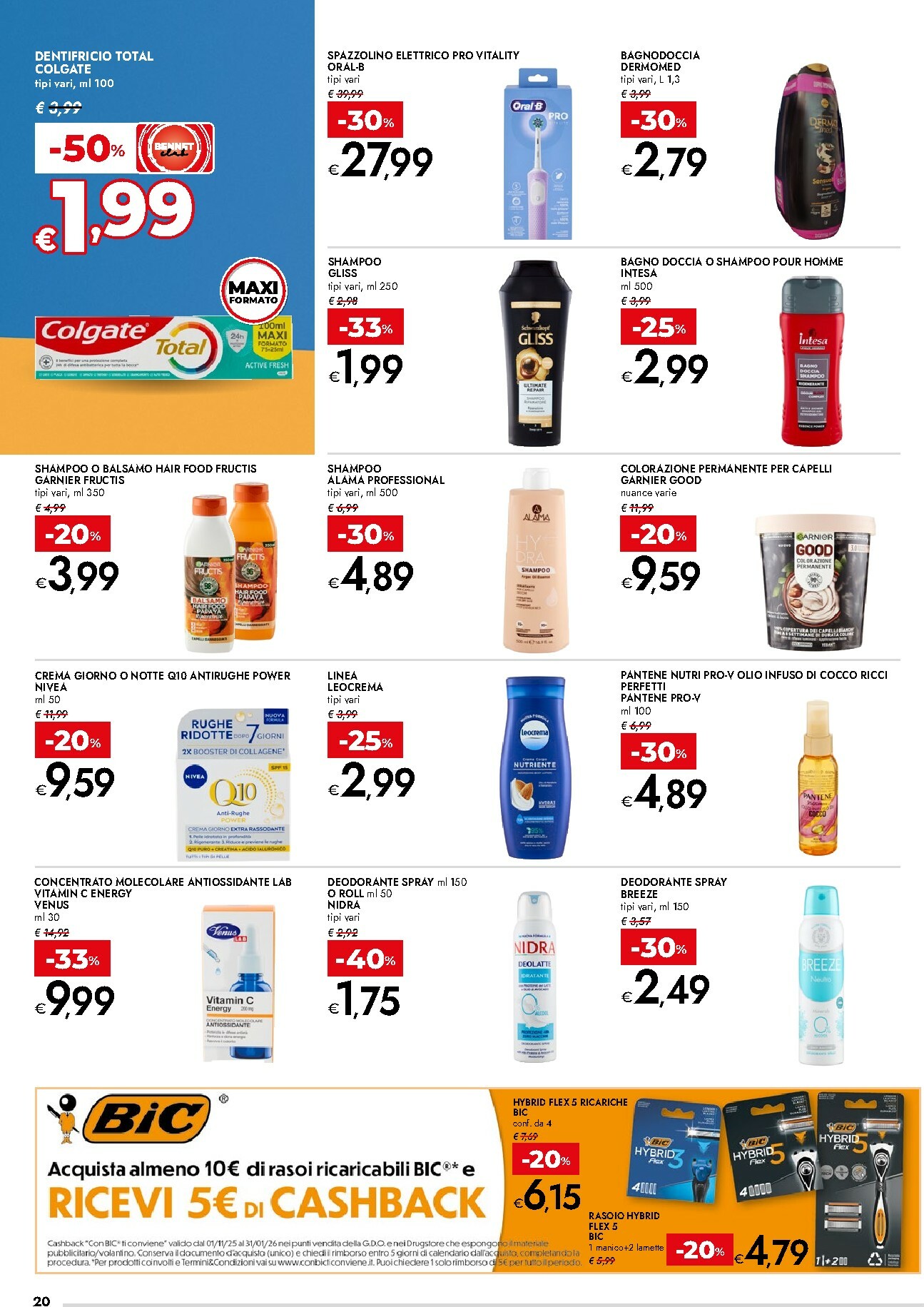 bennet - Volantino Bennet valido dal 27/11 al 10/12 - page: 20