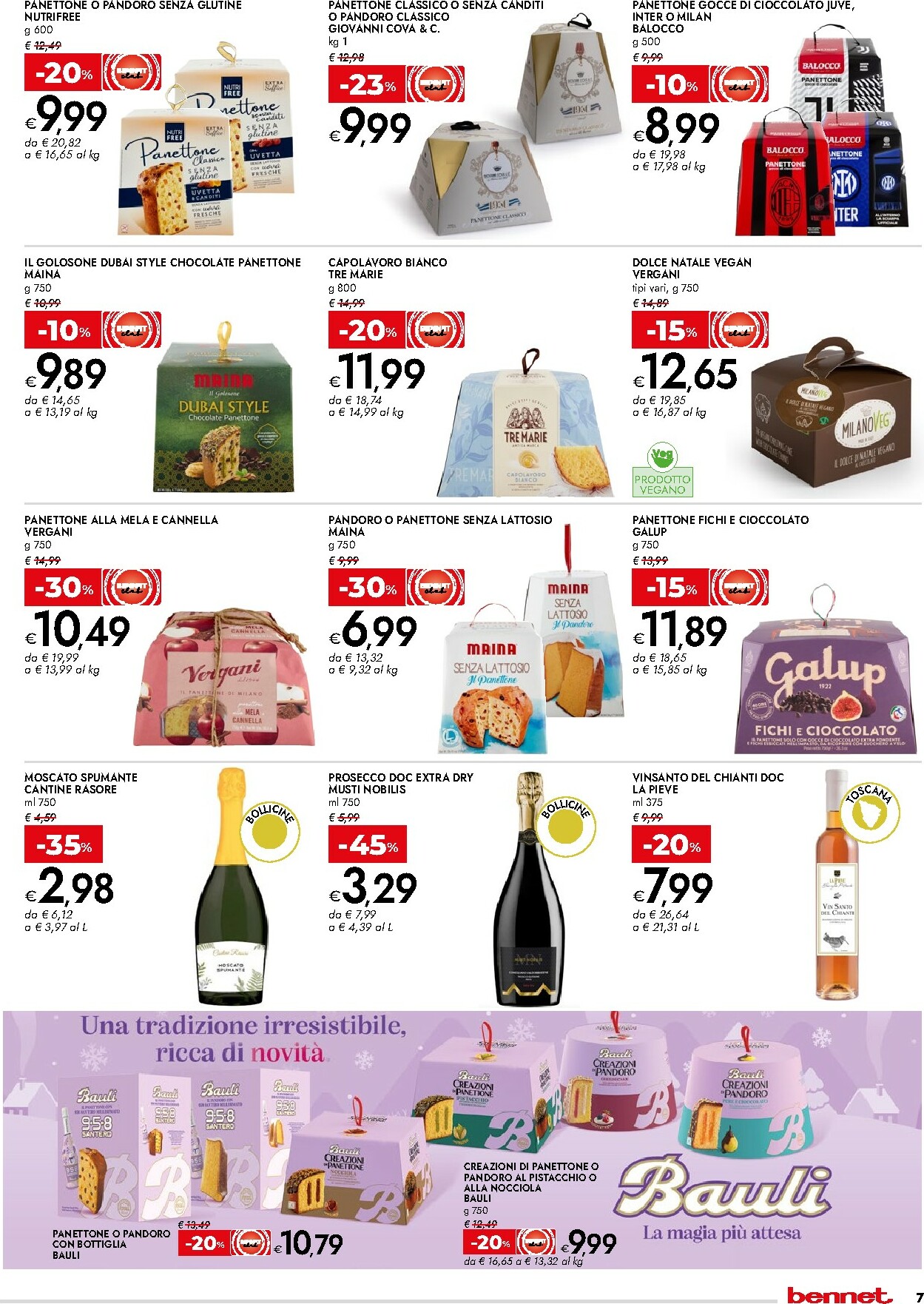 bennet - Volantino Bennet valido dal 27/11 al 10/12 - page: 7