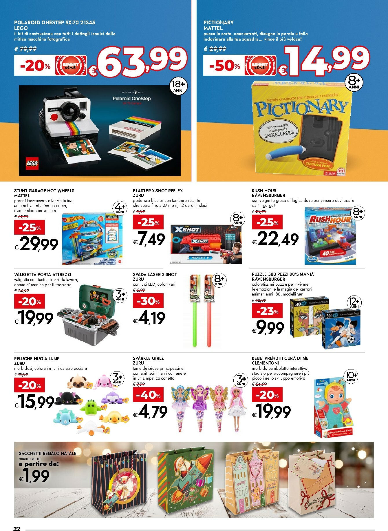 bennet - Volantino Bennet valido dal 27/11 al 10/12 - page: 22