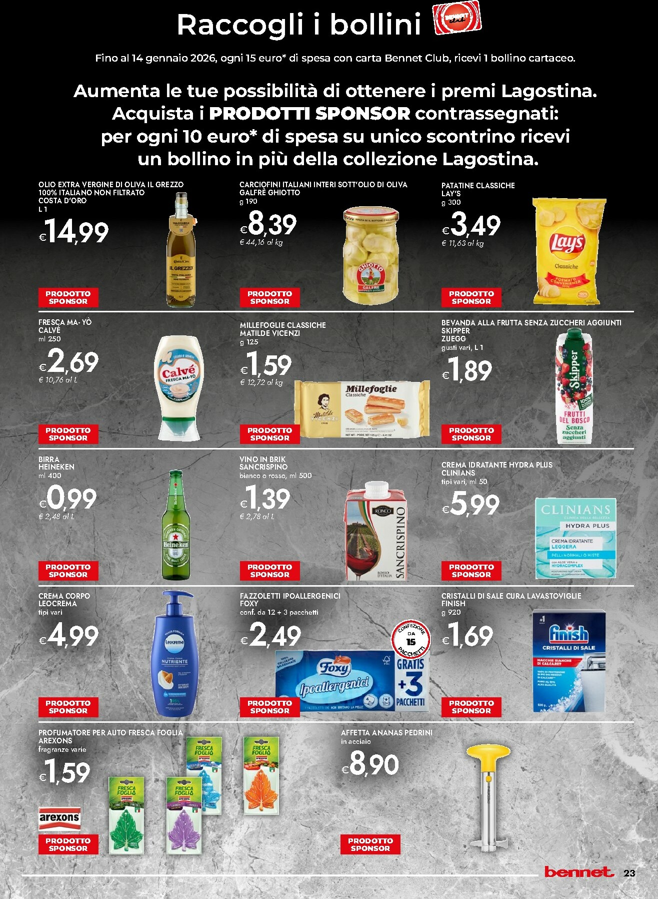 bennet - Volantino Bennet valido dal 04/12 al 14/12 - page: 23