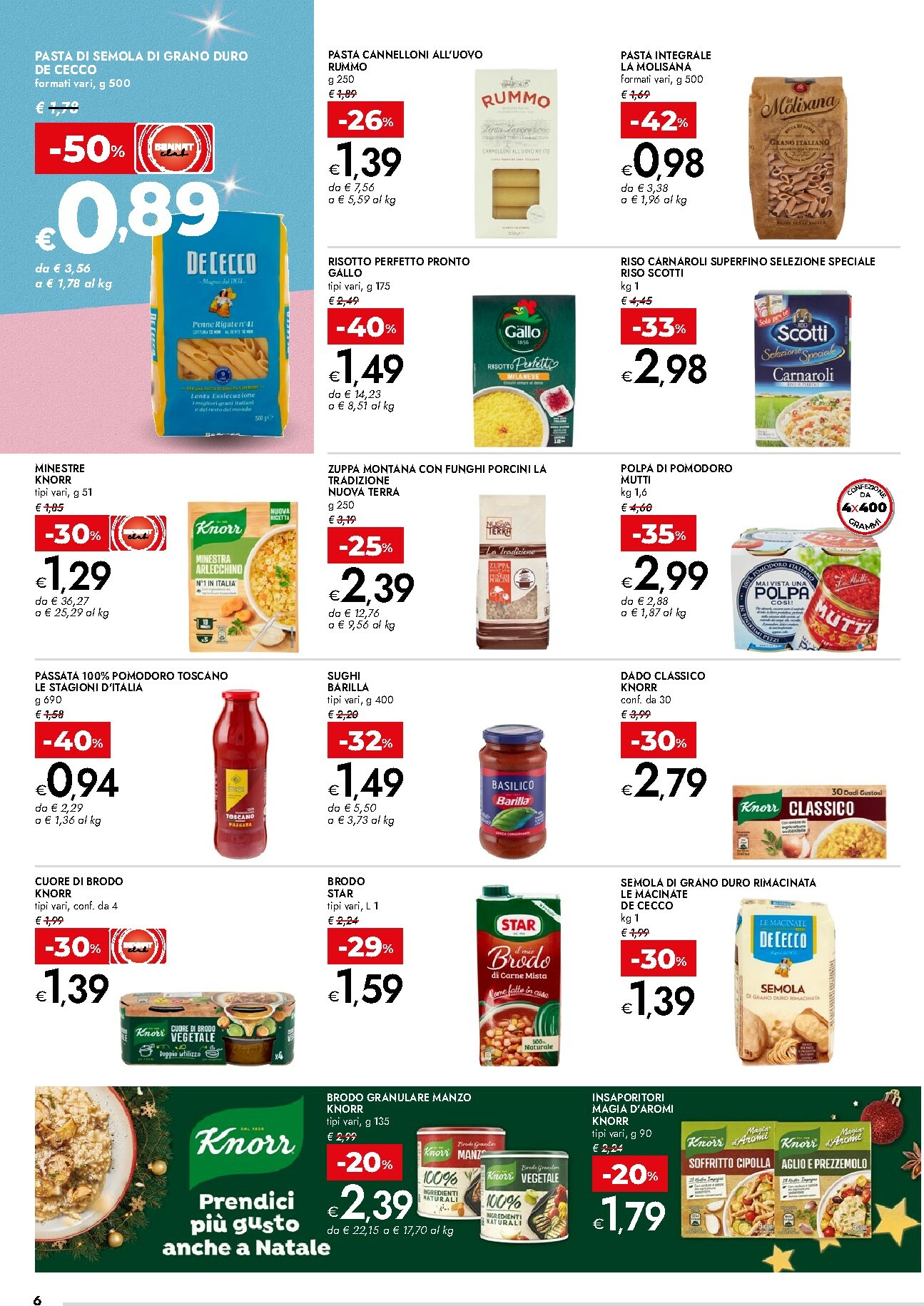 bennet - Volantino Bennet - Un Natale Gourmet valido dal 11/12 al 24/12 - page: 6