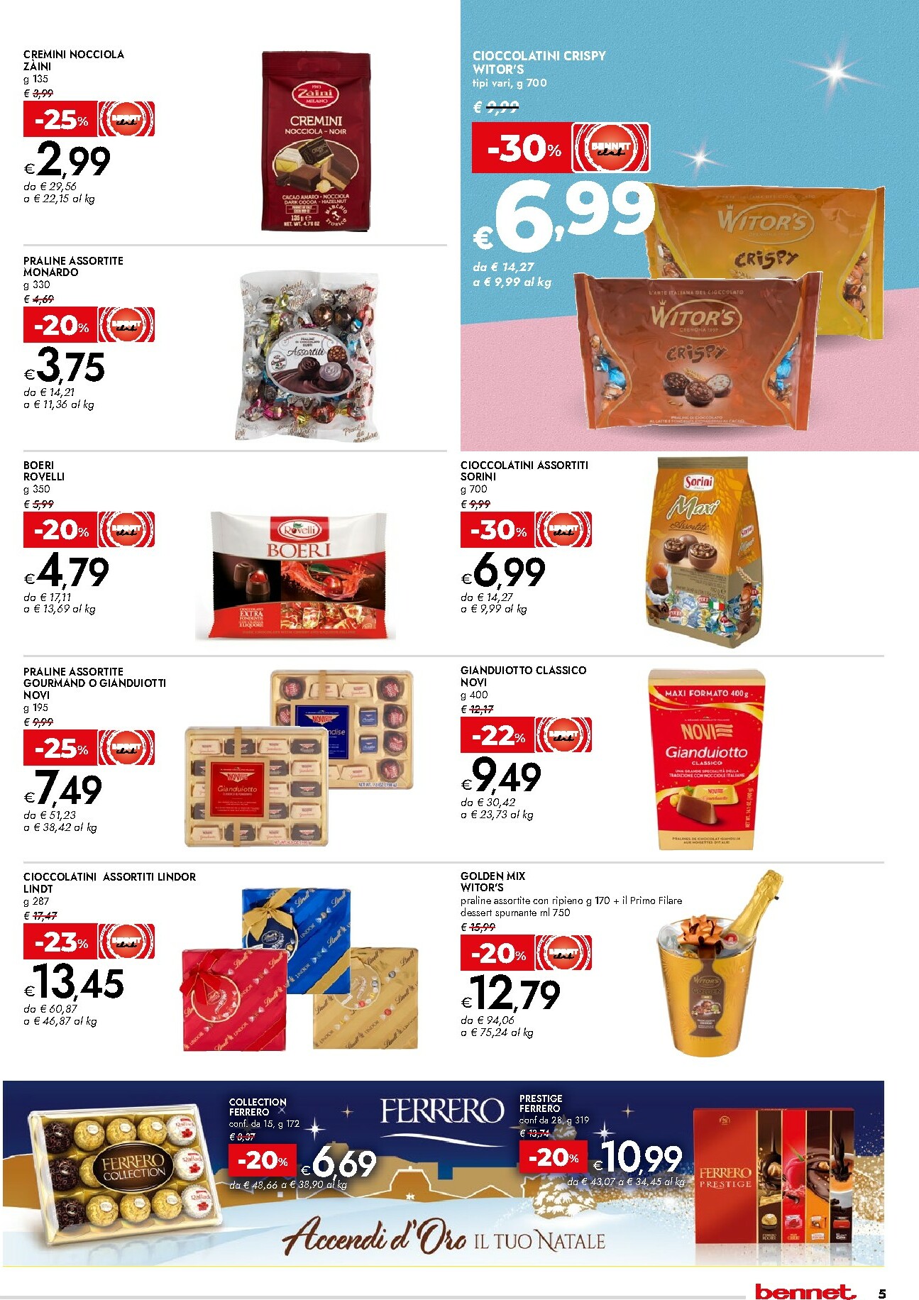 bennet - Volantino Bennet - Un Natale Gourmet valido dal 11/12 al 24/12 - page: 5