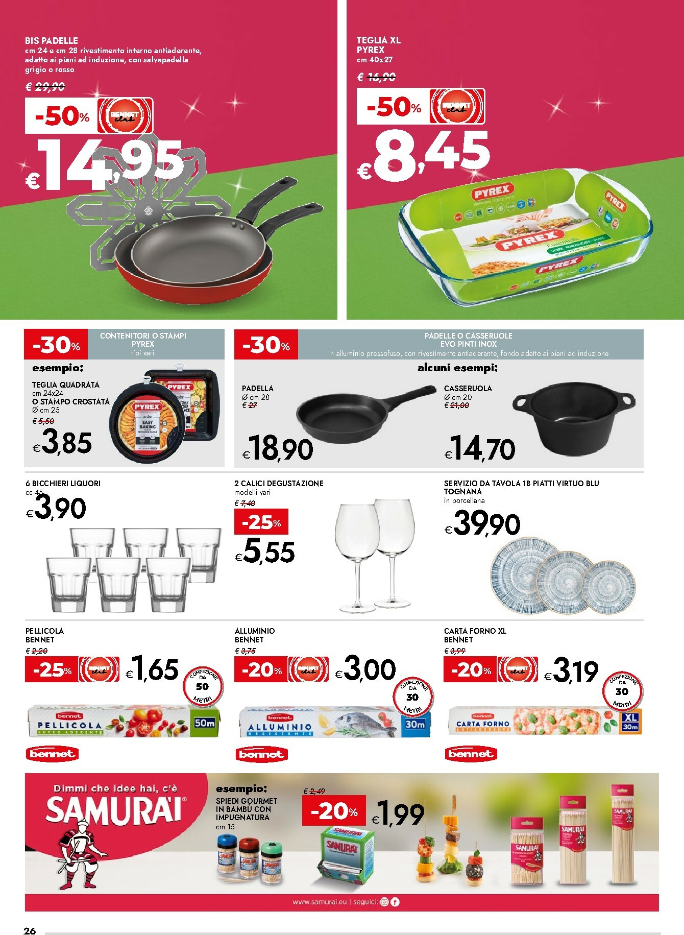 bennet - Volantino Bennet - Il Menu Delle Feste valido dal 18/12 al 31/12 - page: 26