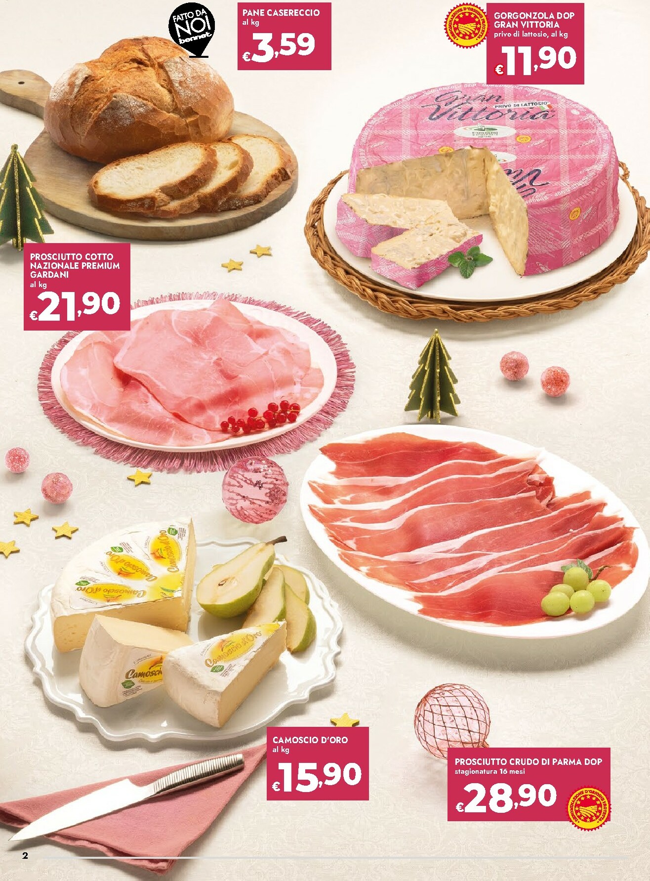 bennet - Volantino Bennet - Il Menu Delle Feste valido dal 18/12 al 31/12 - page: 2