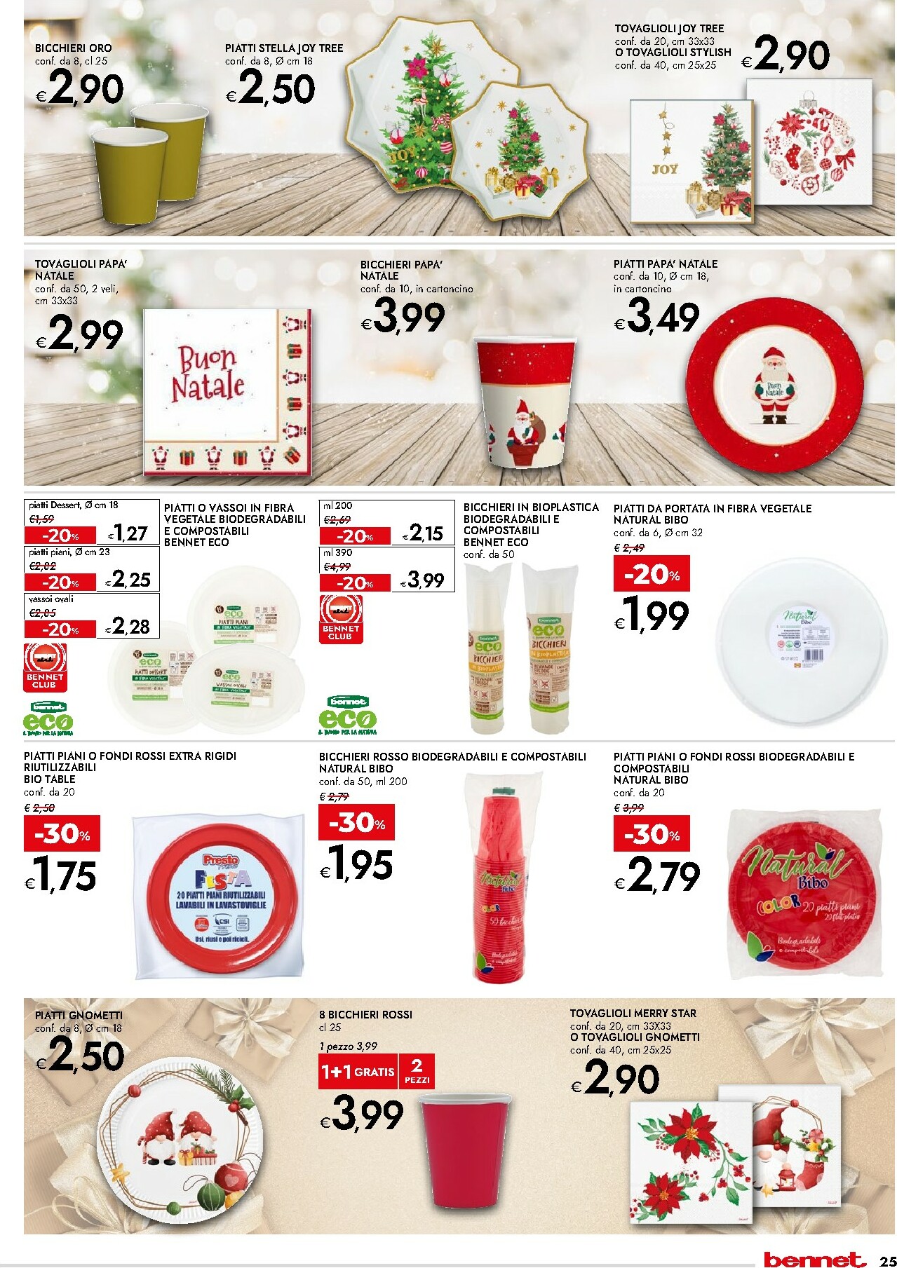 bennet - Volantino Bennet - Il Menu Delle Feste valido dal 18/12 al 31/12 - page: 25