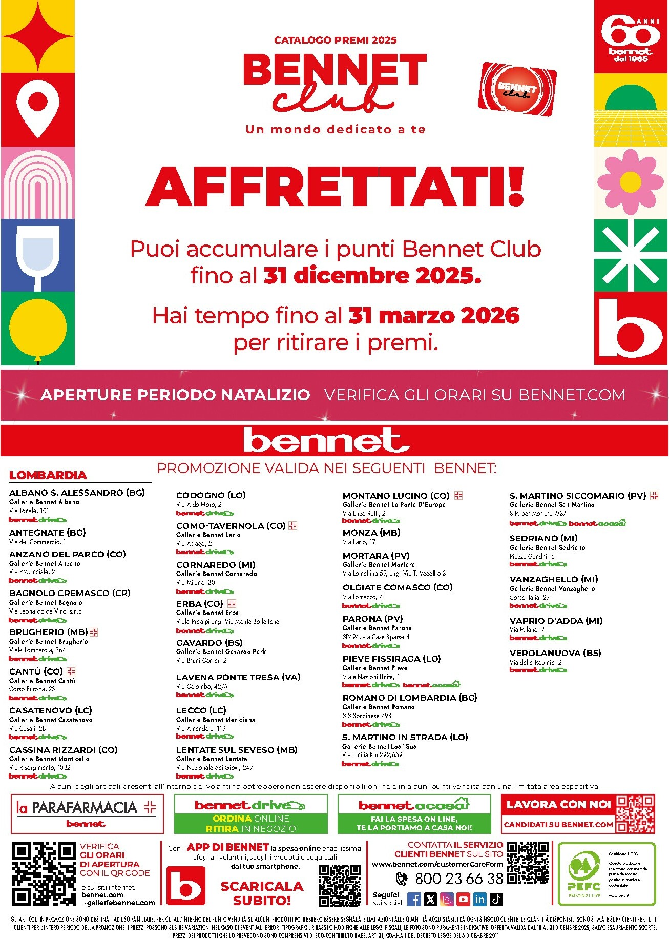 bennet - Volantino Bennet - Il Menu Delle Feste valido dal 18/12 al 31/12 - page: 31