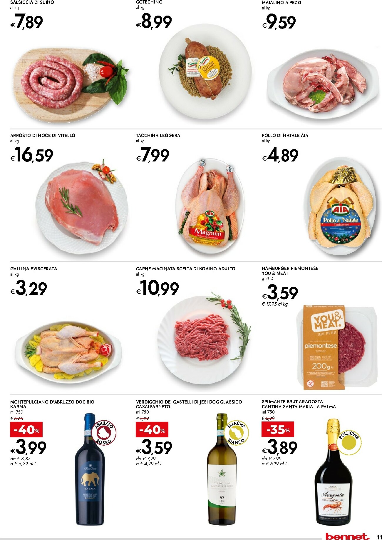 bennet - Volantino Bennet - Il Menu Delle Feste valido dal 18/12 al 31/12 - page: 11