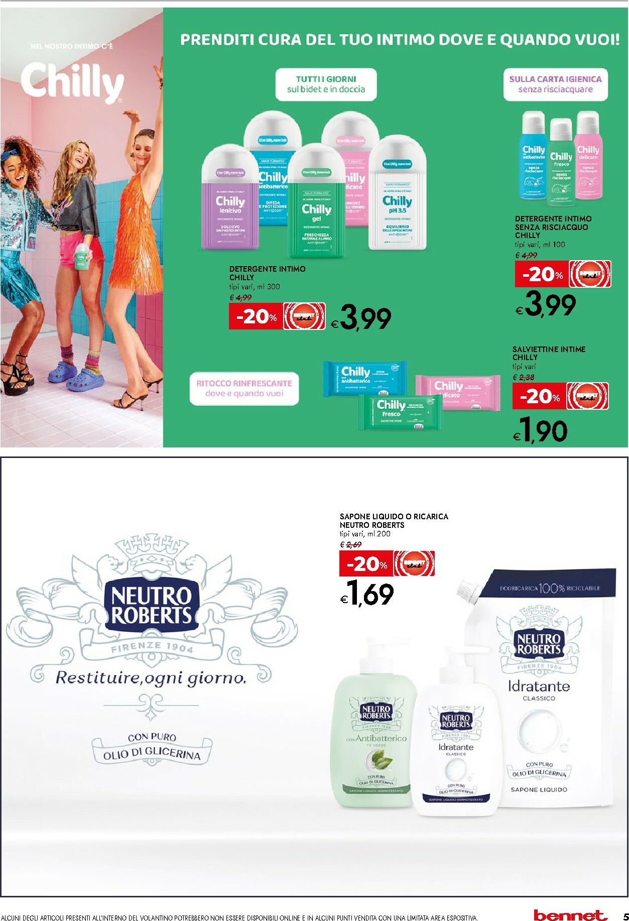 bennet - Volantino Bennet - Offerte Extra valido dal 27/12 al 07/01 - page: 5