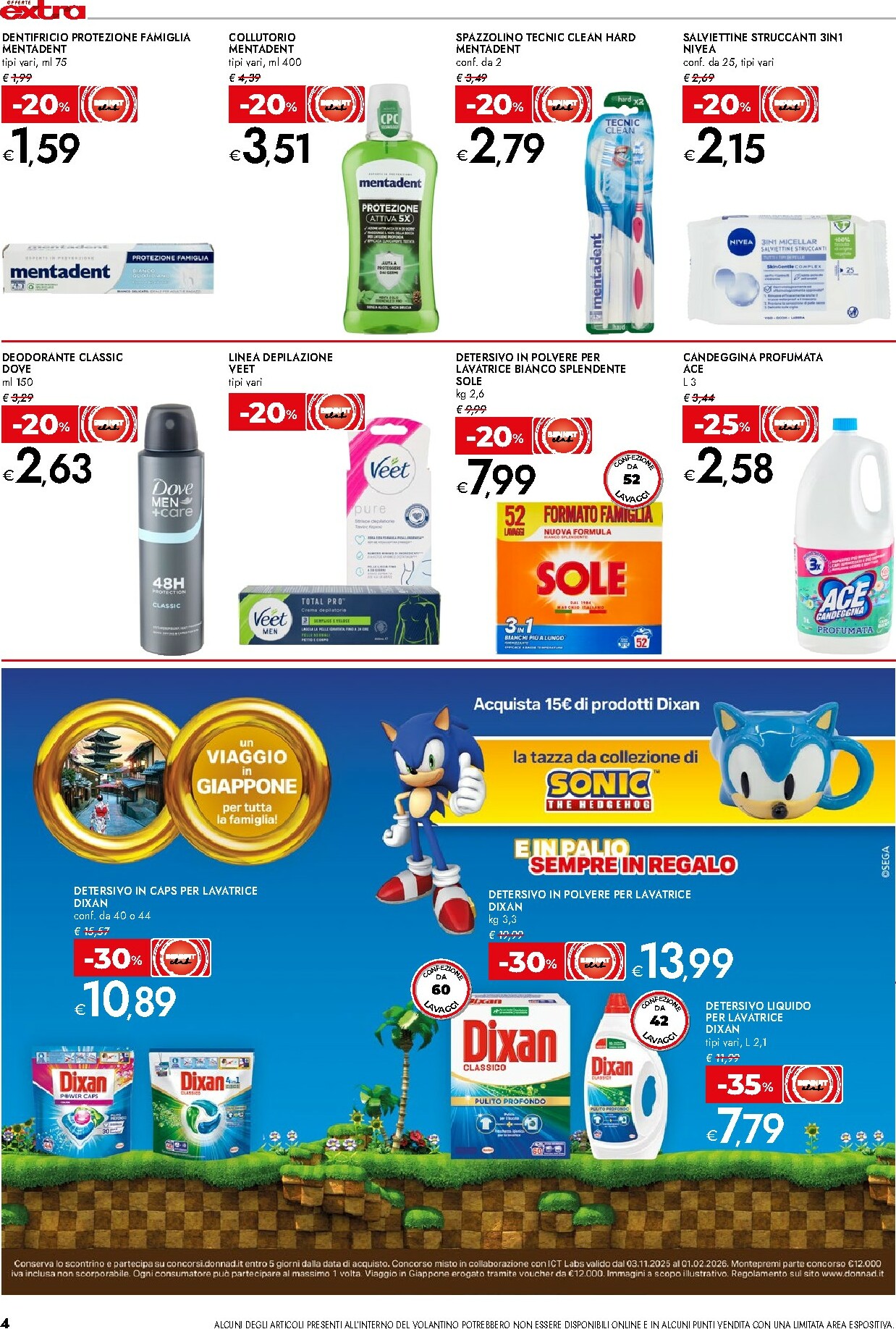 bennet - Volantino Bennet - Offerte Extra valido dal 27/12 al 07/01 - page: 4