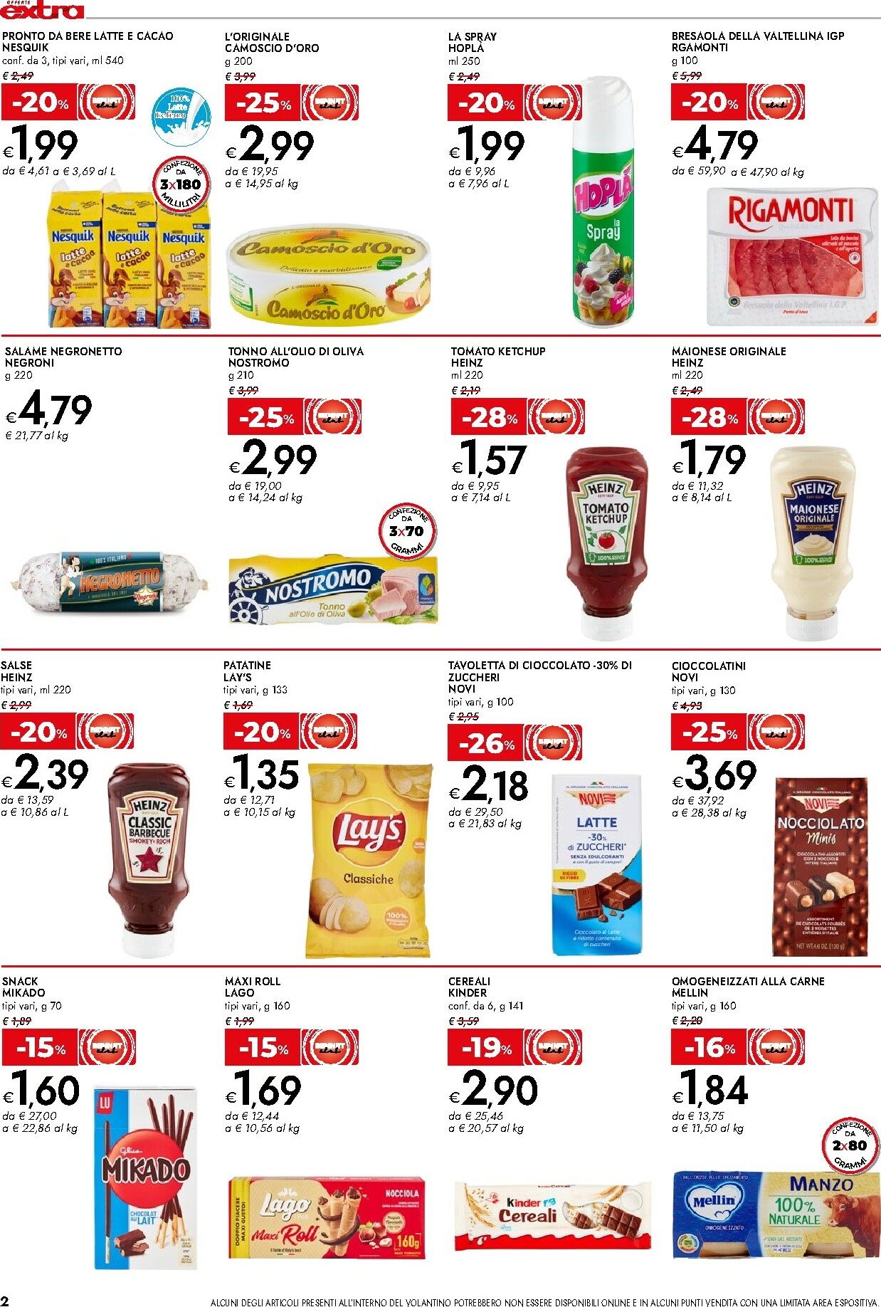 bennet - Volantino Bennet - Offerte Extra valido dal 27/12 al 07/01 - page: 2