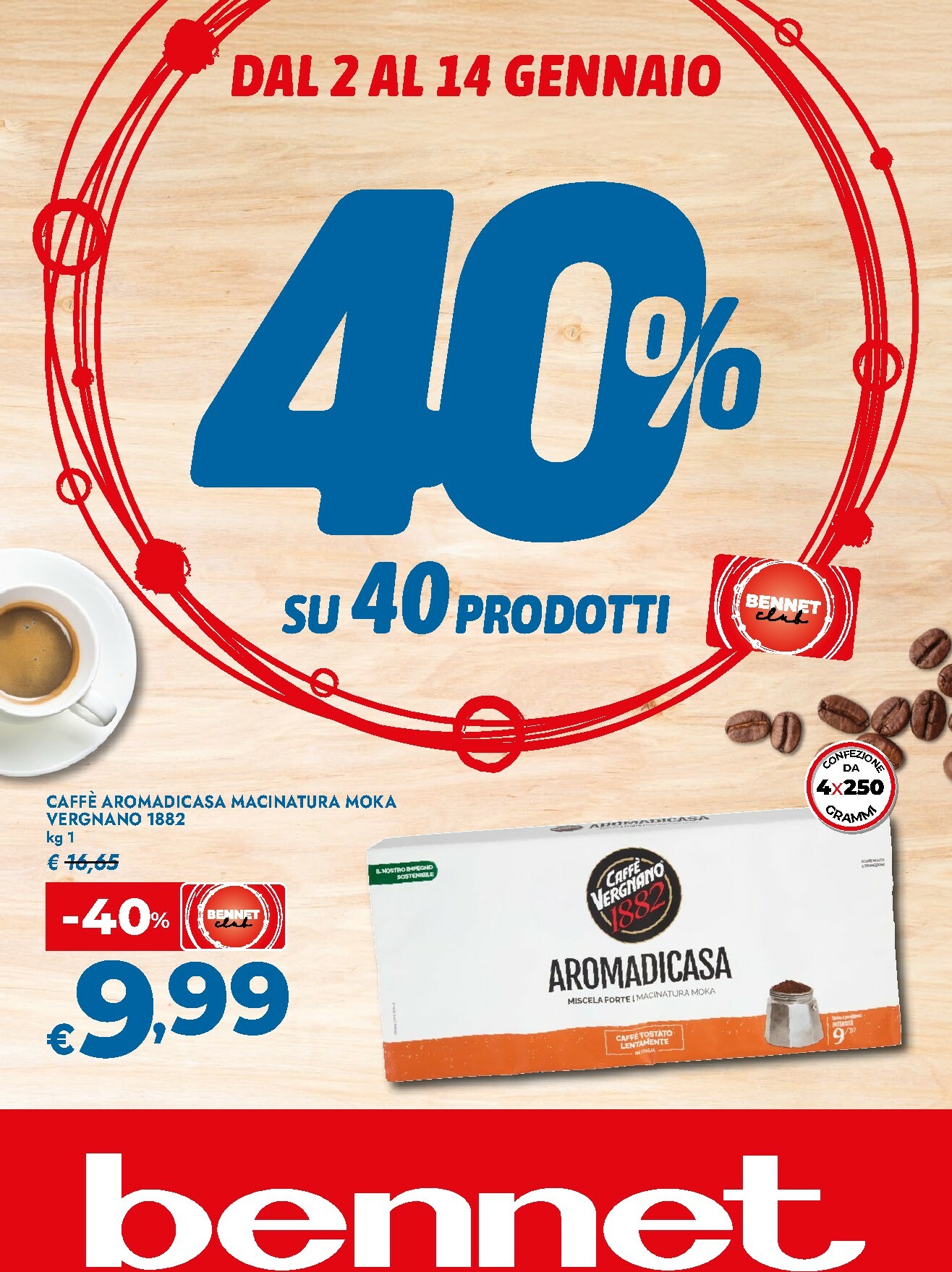 bennet - Volantino Bennet valido dal 02/01 al 14/01