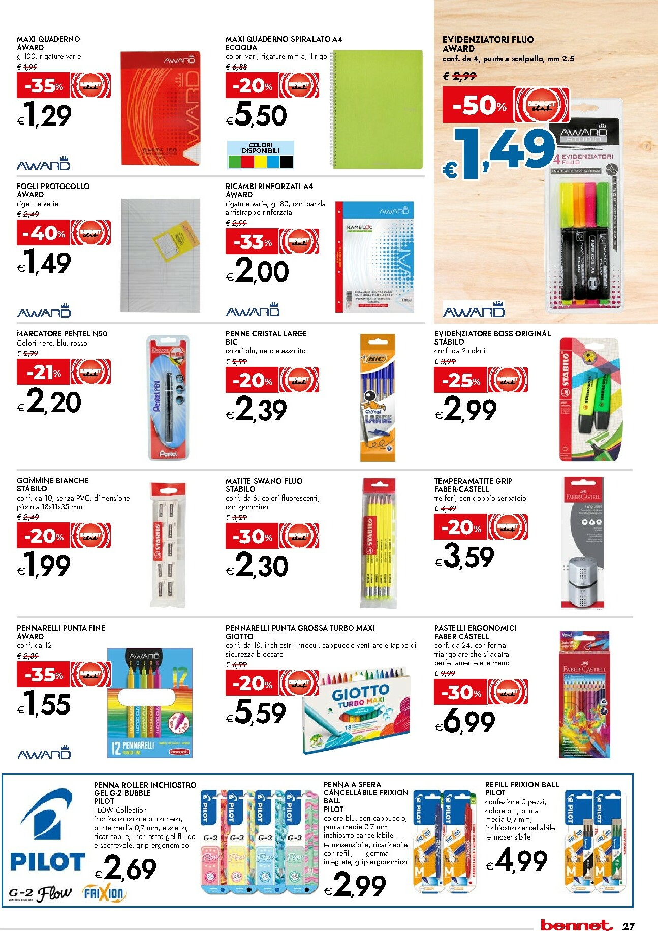 bennet - Volantino Bennet valido dal 02/01 al 14/01 - page: 27