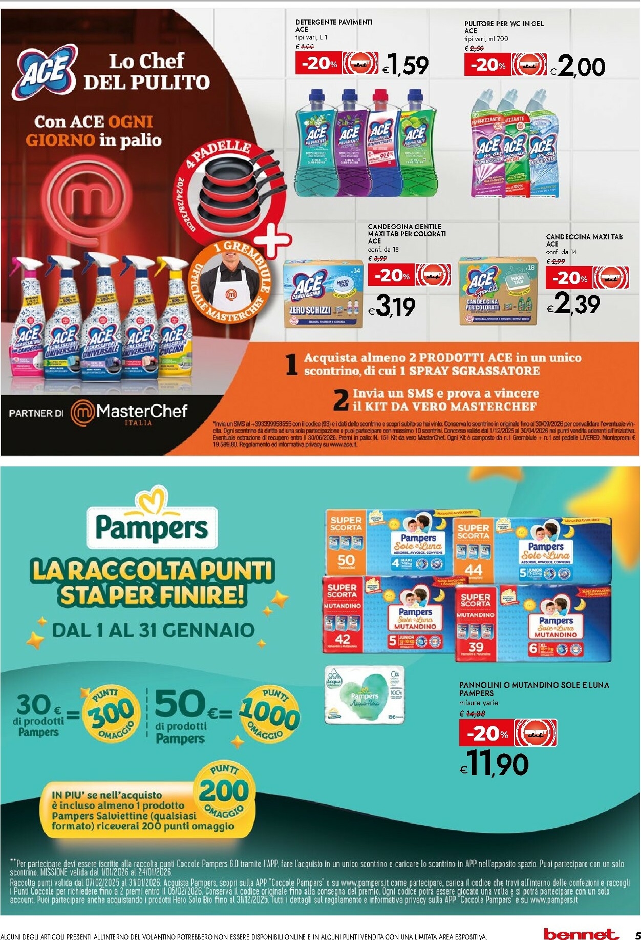 bennet - Volantino Bennet - Offerte extra valido dal 08/01 al 21/01 - page: 5