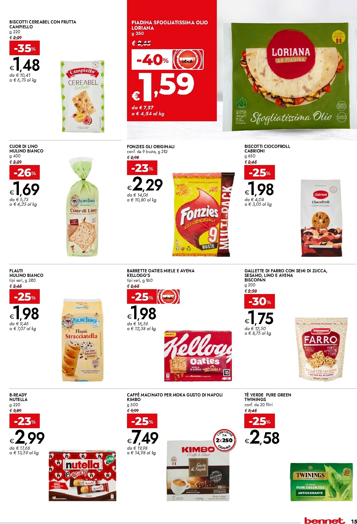 bennet - Volantino Bennet - Una Casa che sa di Pulito valido dal 08/01 al 21/01 - page: 15