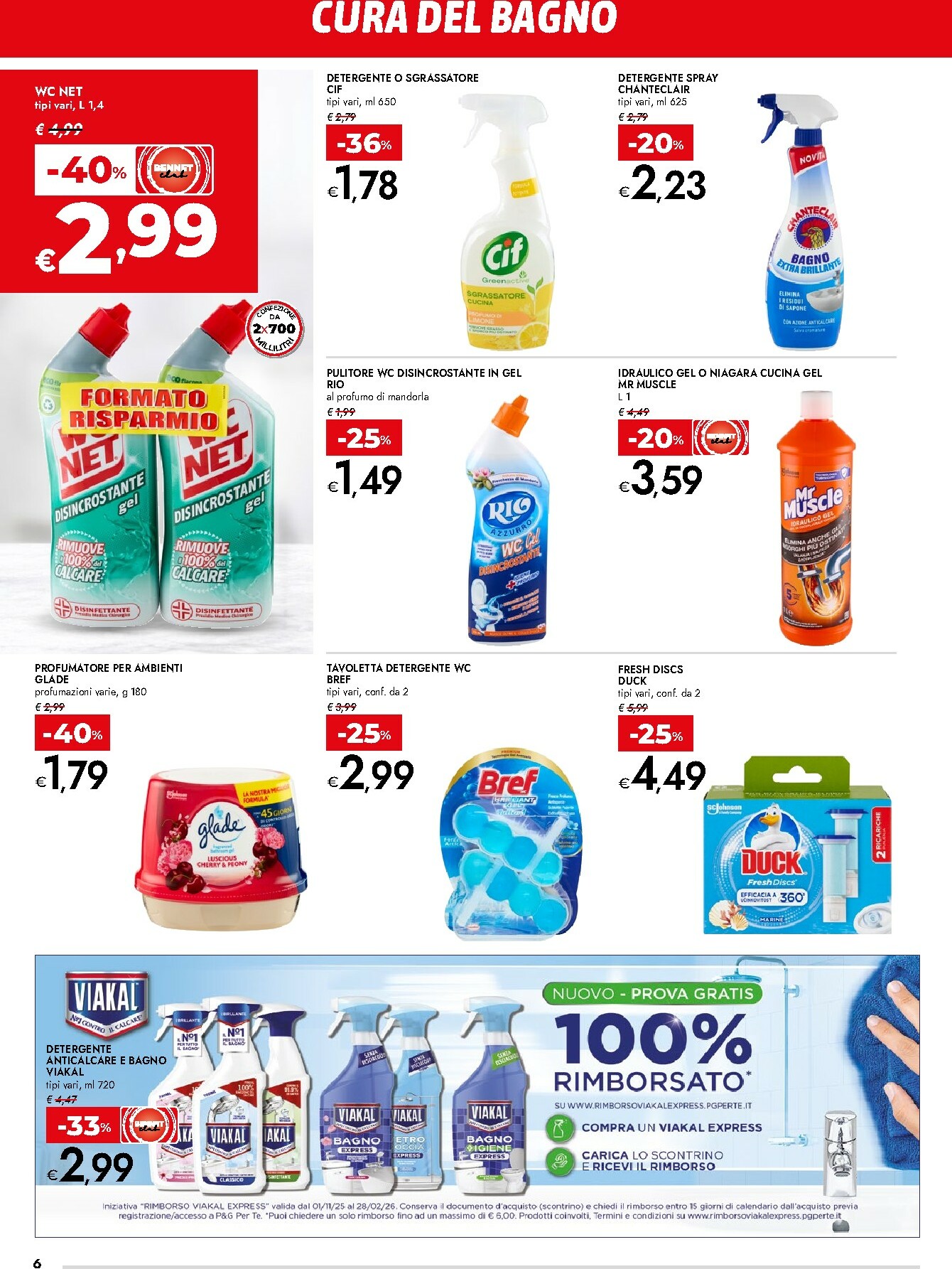 bennet - Volantino Bennet - Una Casa che sa di Pulito valido dal 08/01 al 21/01 - page: 6