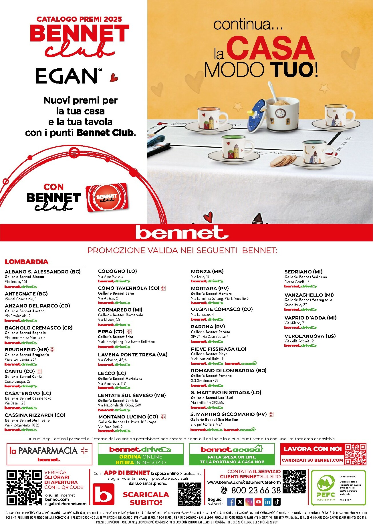 bennet - Volantino Bennet valido dal 15/01 al 28/01 - page: 32