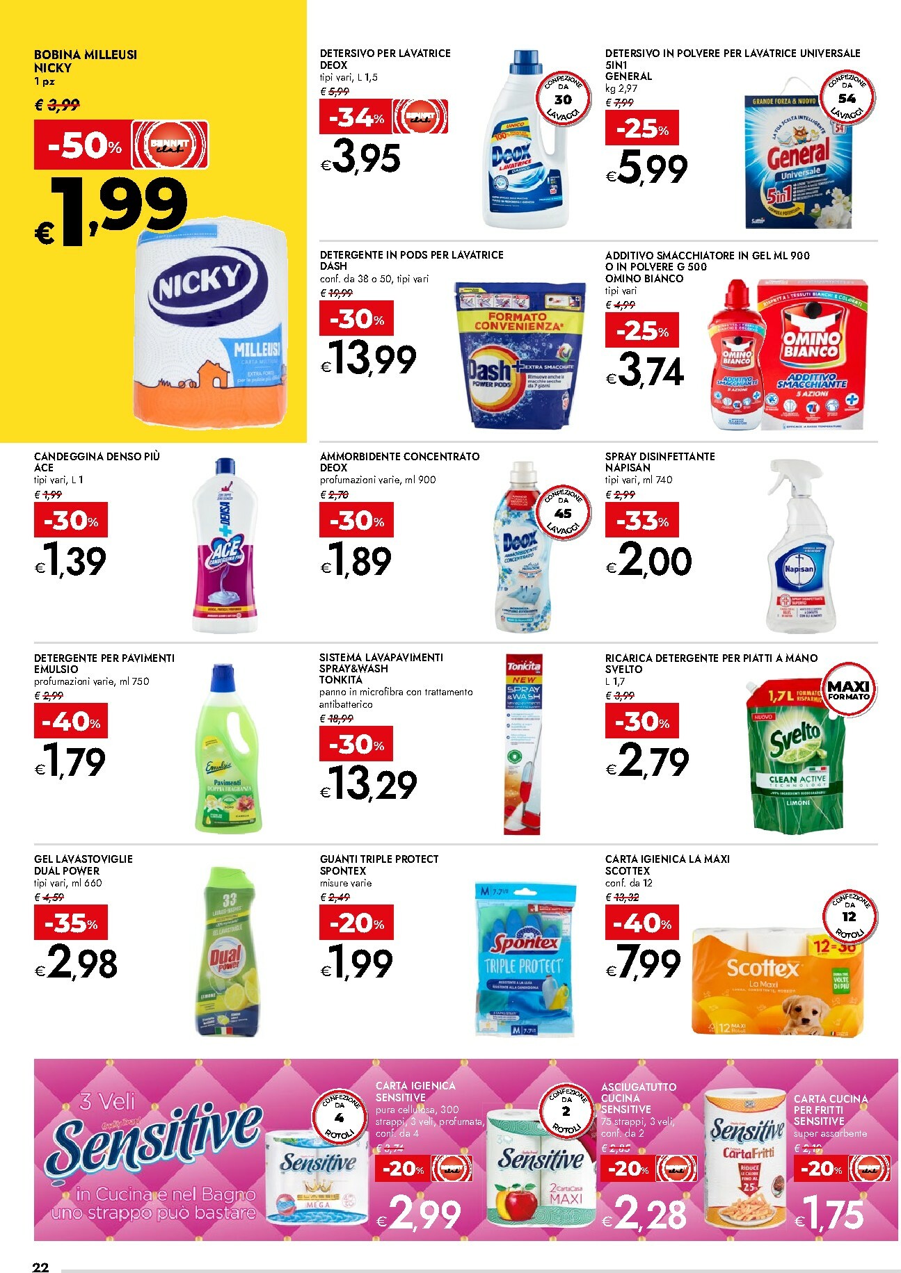 bennet - Volantino Bennet valido dal 15/01 al 28/01 - page: 22