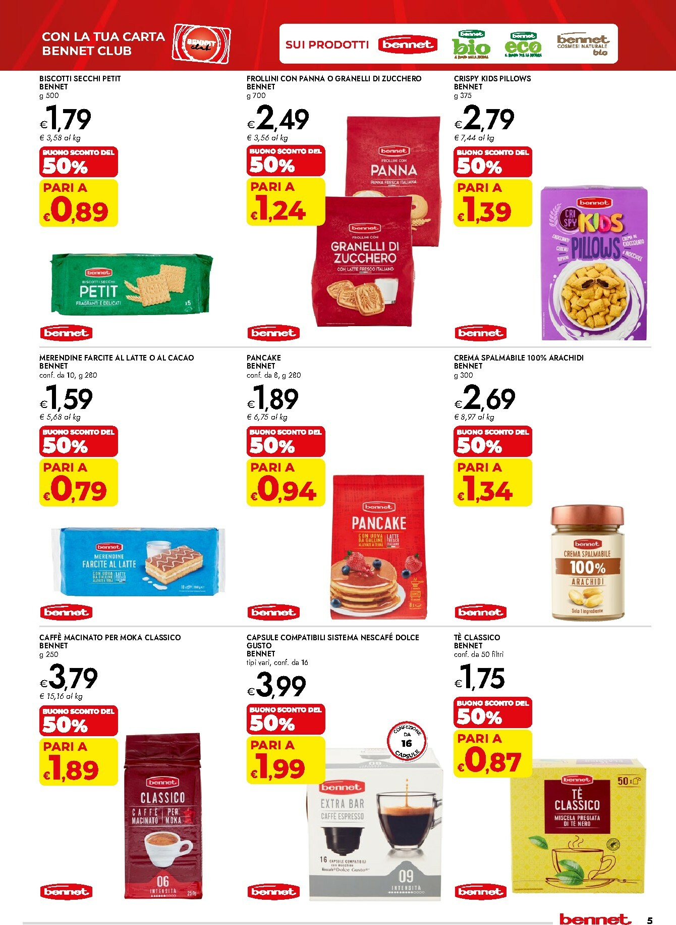 bennet - Volantino Bennet valido dal 22/01 al 04/02 - page: 5