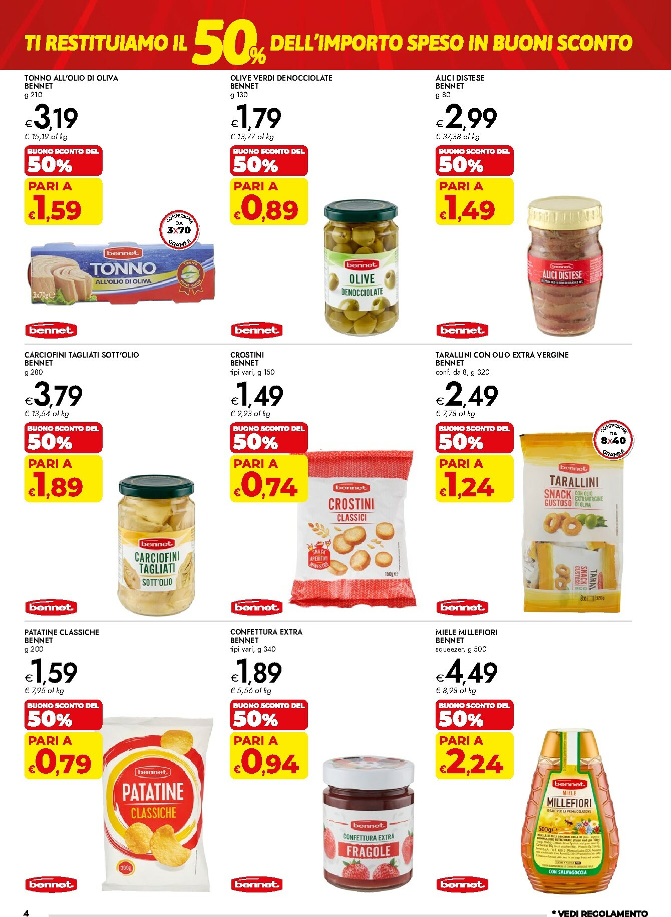 bennet - Volantino Bennet valido dal 22/01 al 04/02 - page: 4
