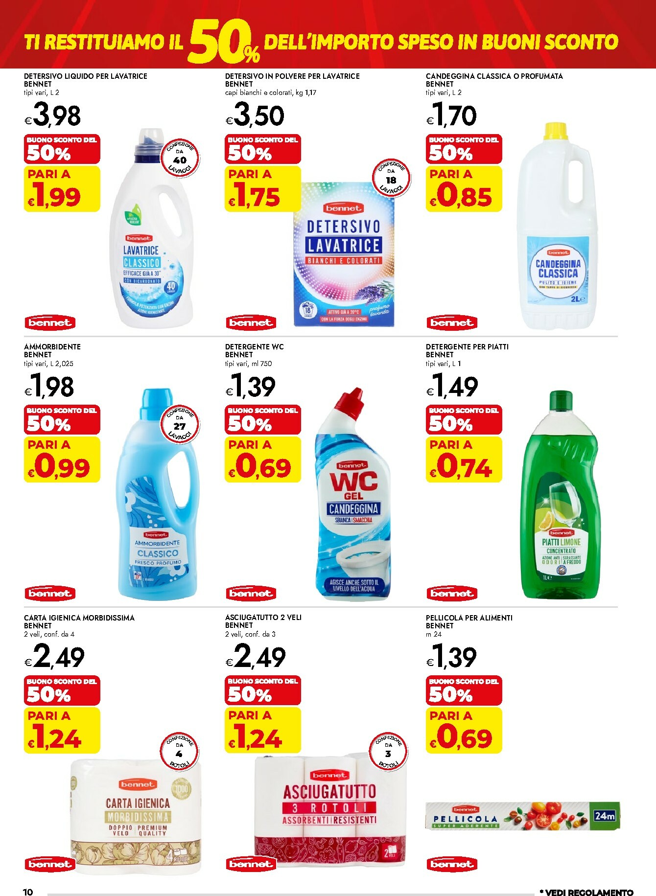 bennet - Volantino Bennet valido dal 22/01 al 04/02 - page: 10