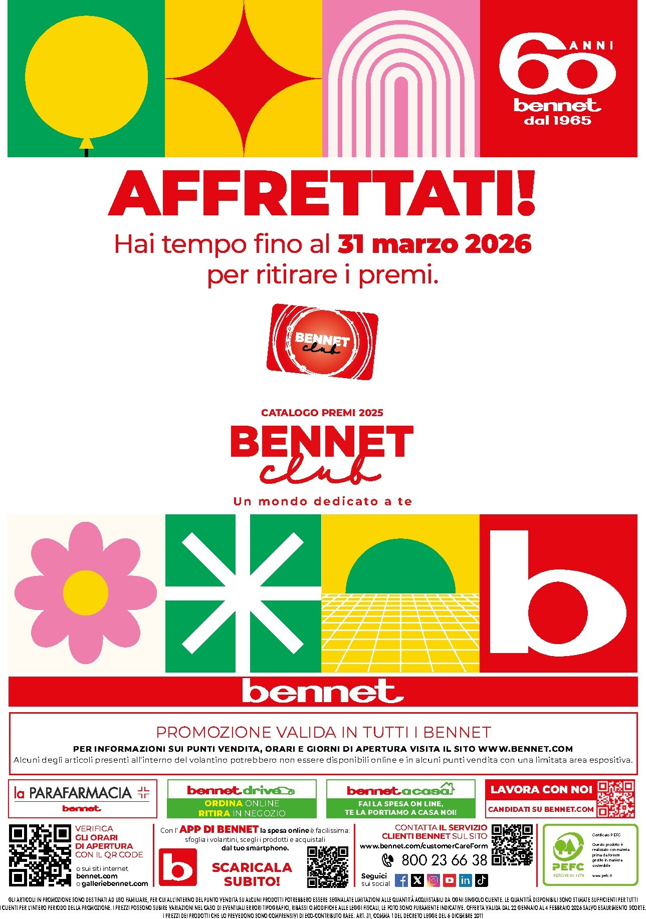 bennet - Volantino Bennet valido dal 22/01 al 04/02 - page: 27