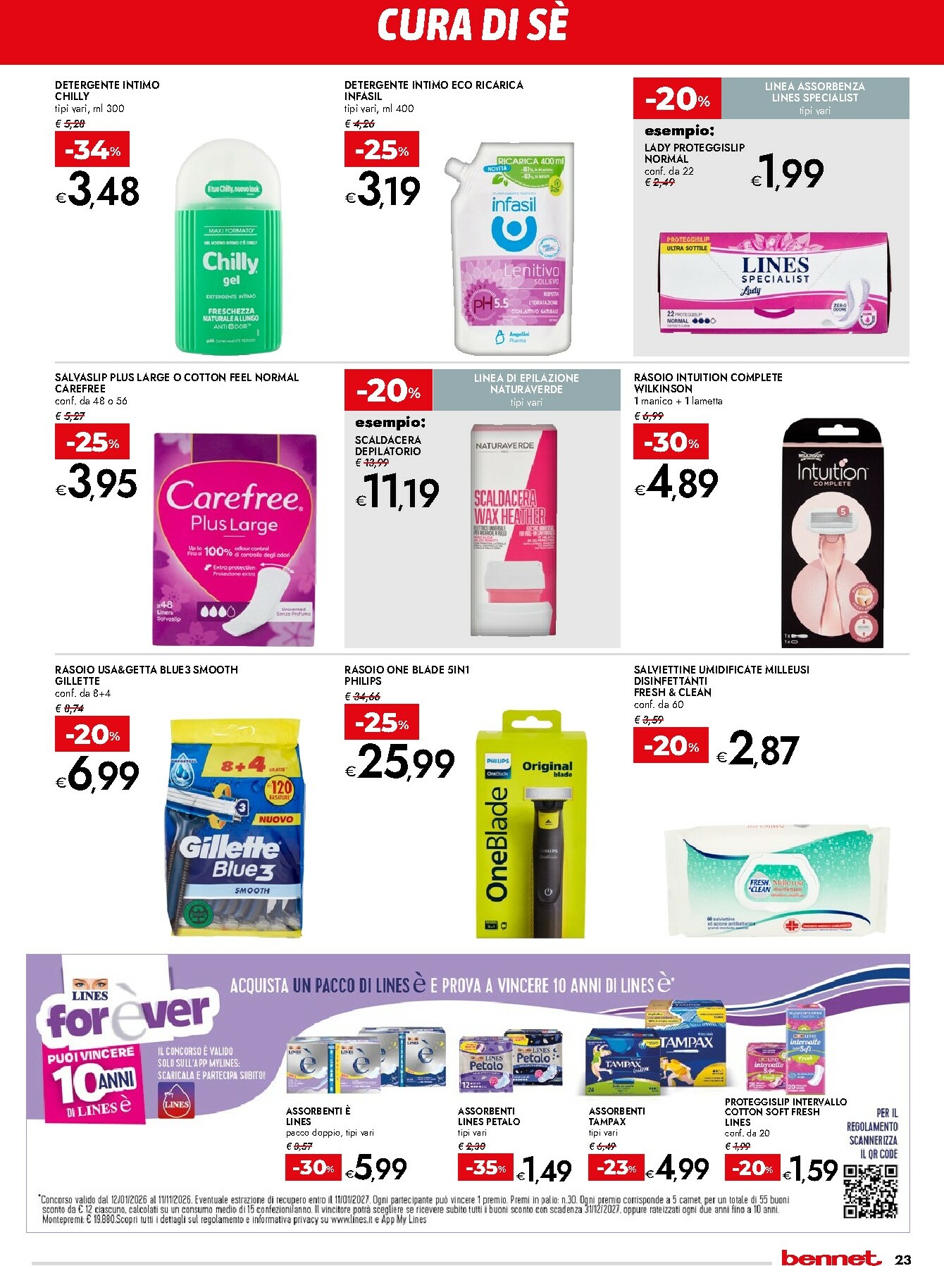 bennet - Volantino Bennet valido dal 22/01 al 04/02 - page: 23