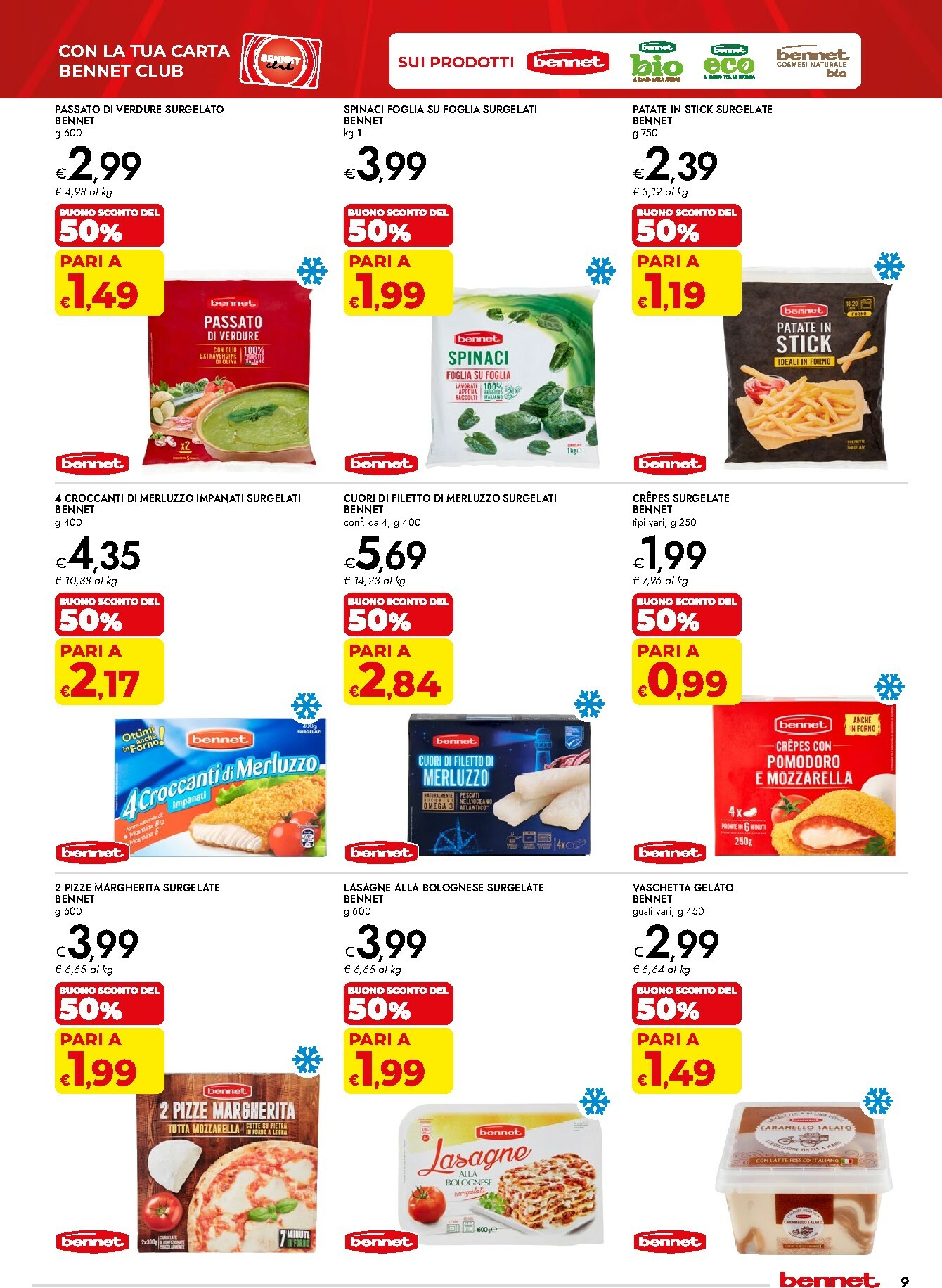 bennet - Volantino Bennet valido dal 22/01 al 04/02 - page: 9