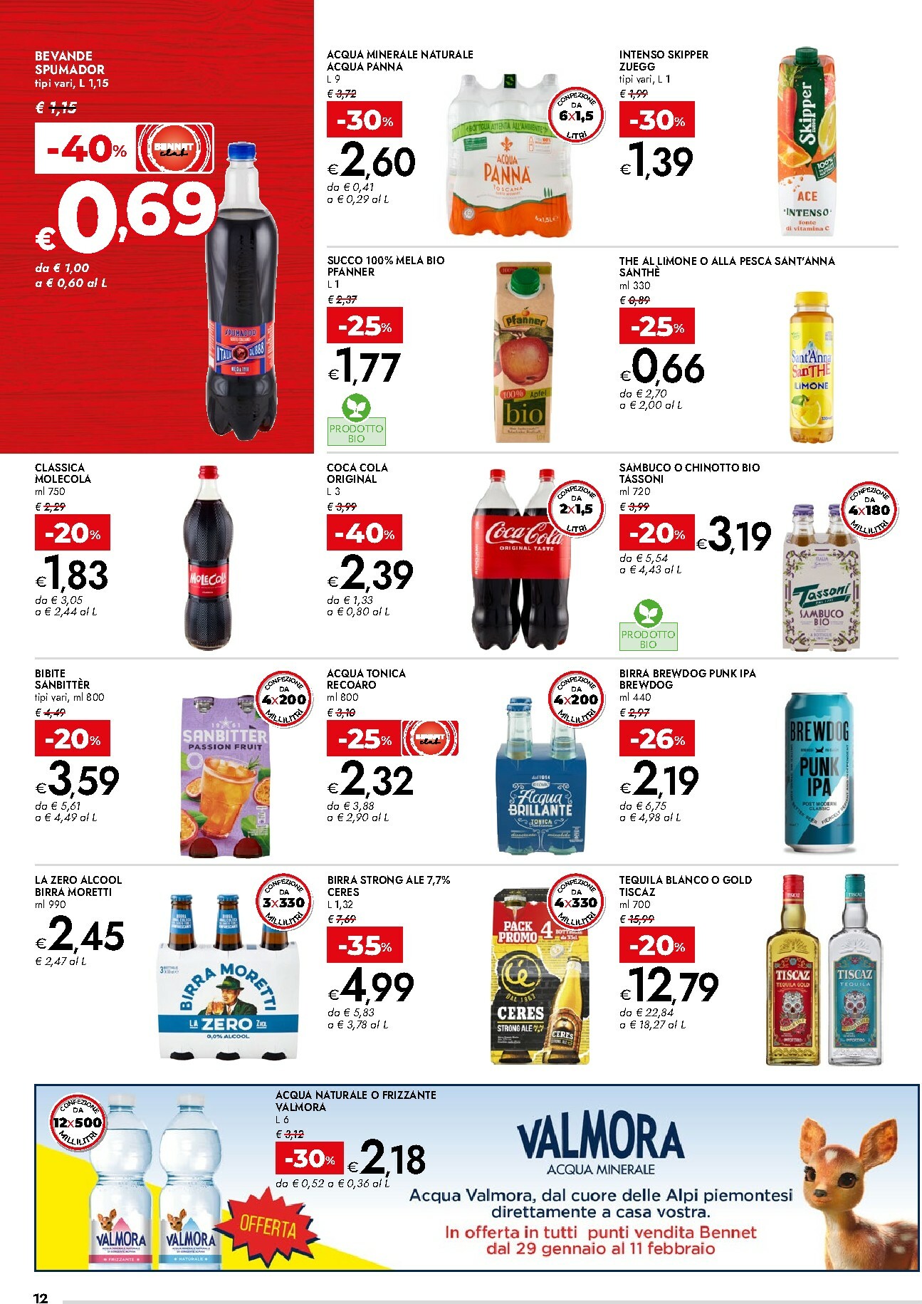 bennet - Volantino Bennet valido dal 29/01 al 11/02 - page: 12
