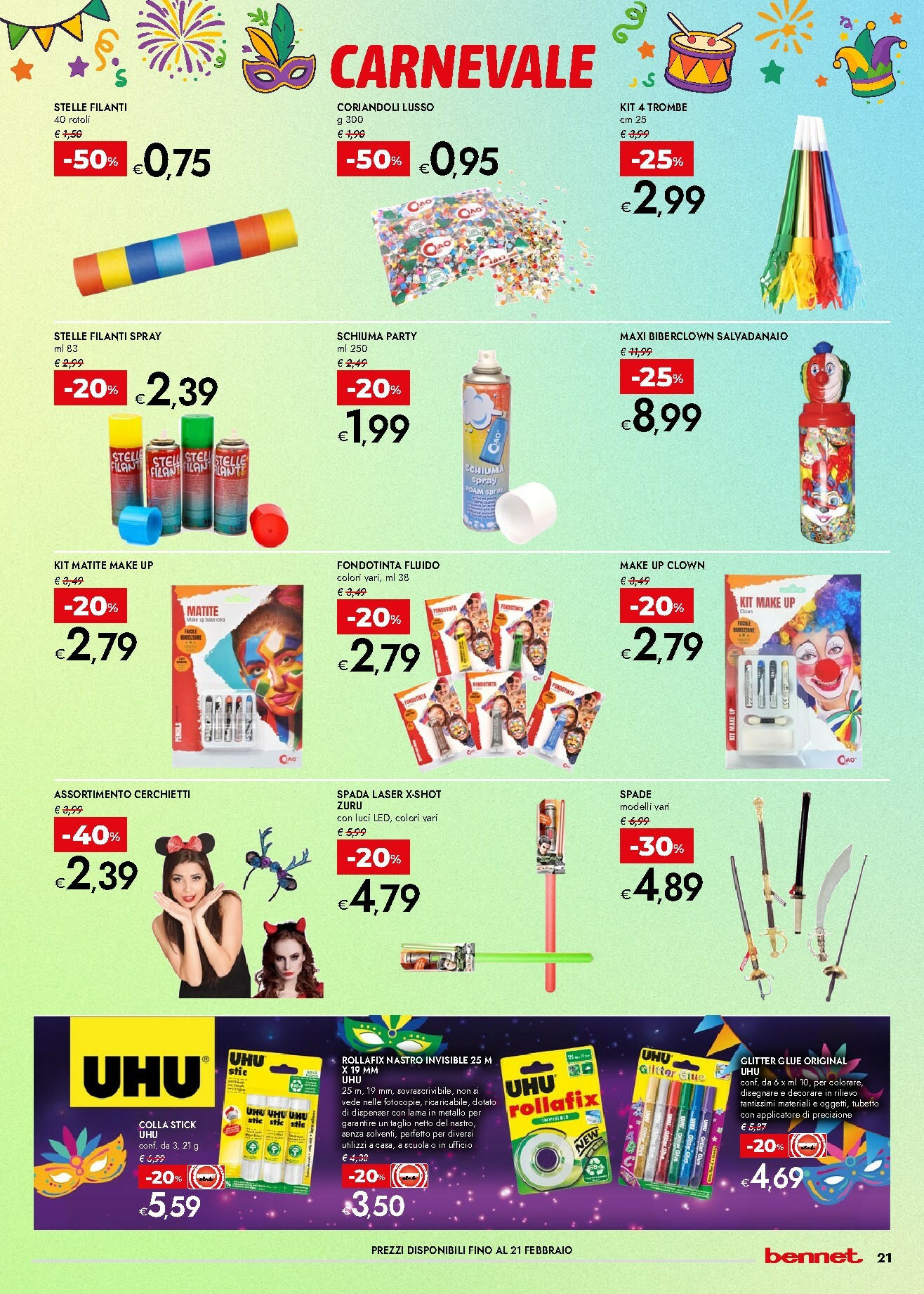 bennet - Volantino Bennet valido dal 29/01 al 11/02 - page: 21