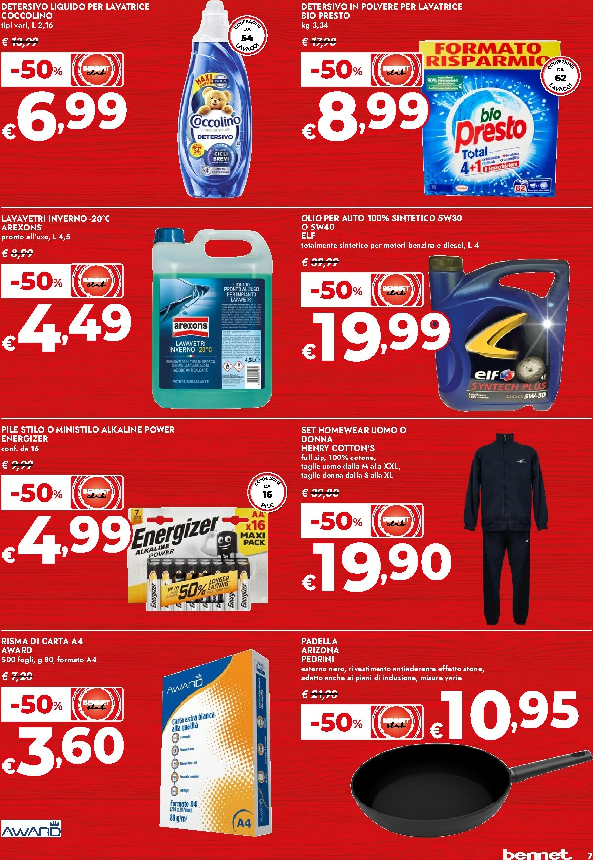 bennet - Volantino Bennet valido dal 29/01 al 11/02 - page: 7