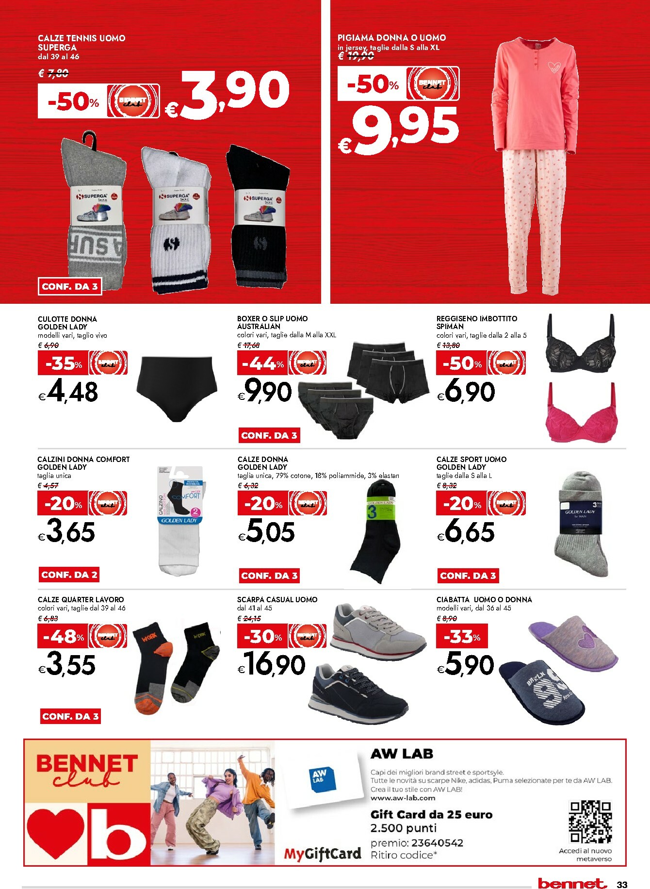 bennet - Volantino Bennet valido dal 29/01 al 11/02 - page: 33
