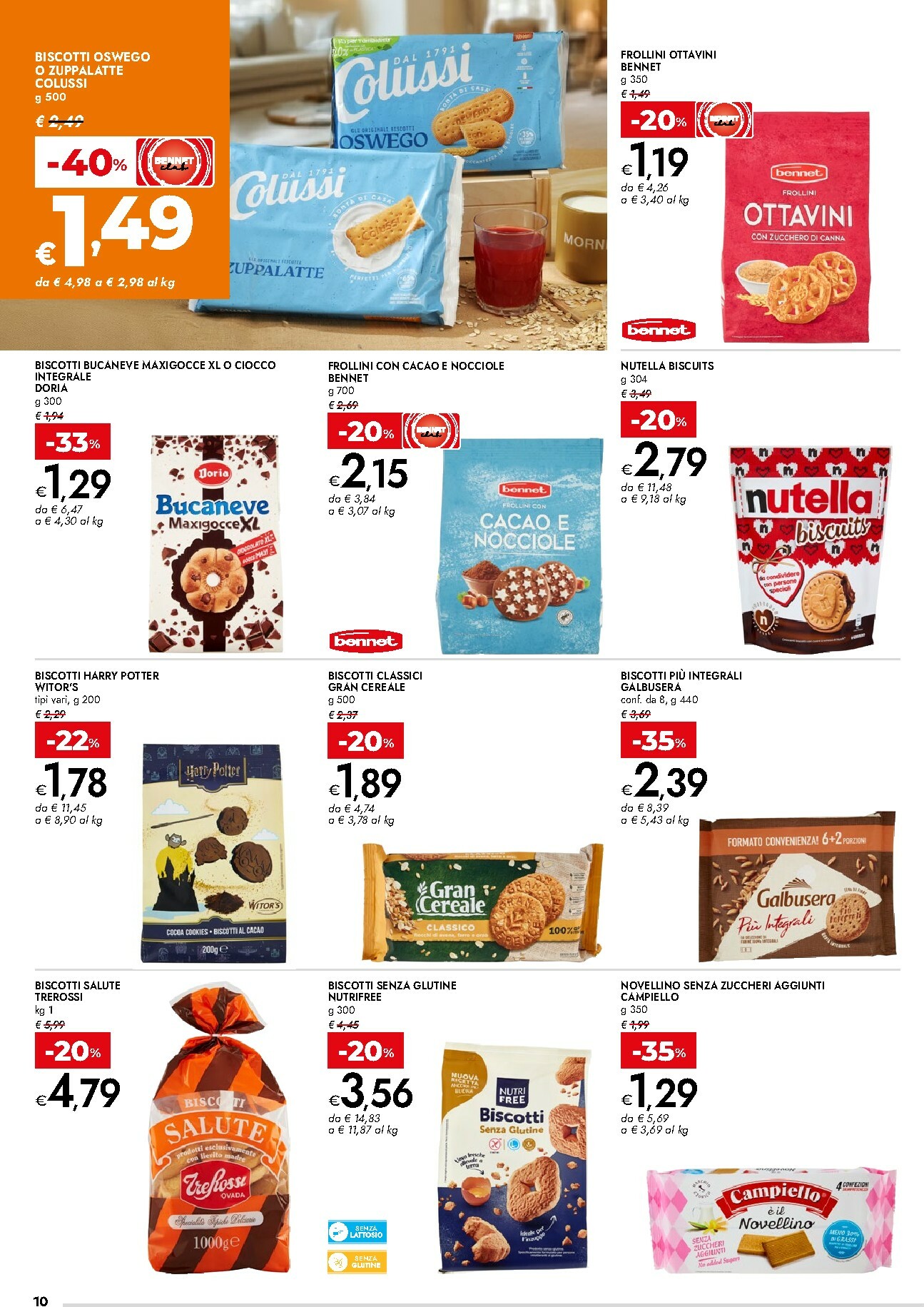 bennet - Volantino Bennet - Un Risveglio di Gusto valido dal 19/02/2026 al 04/03/2026 - page: 10