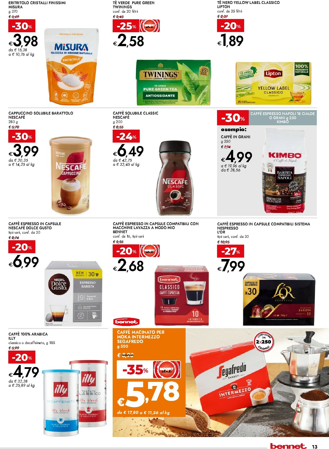 bennet - Volantino Bennet - Un Risveglio di Gusto valido dal 19/02/2026 al 04/03/2026 - page: 13