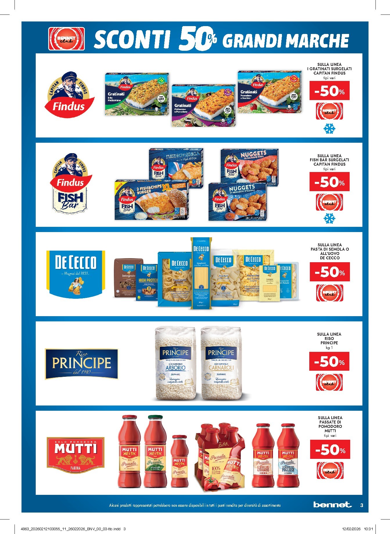 bennet - Volantino Bennet valido dal 26/02/2026 al 11/03/2026 - page: 3