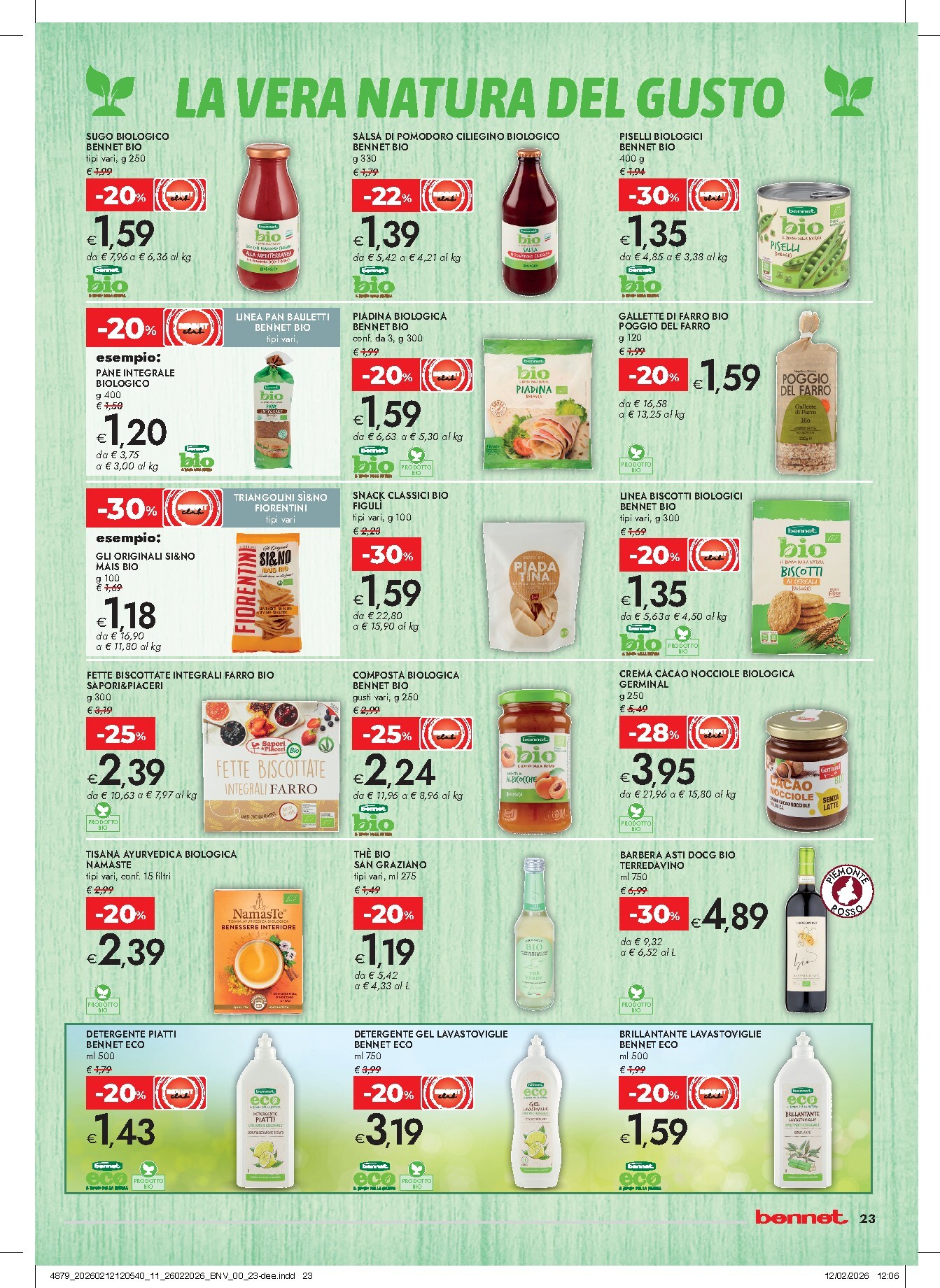 bennet - Volantino Bennet valido dal 26/02/2026 al 11/03/2026 - page: 23