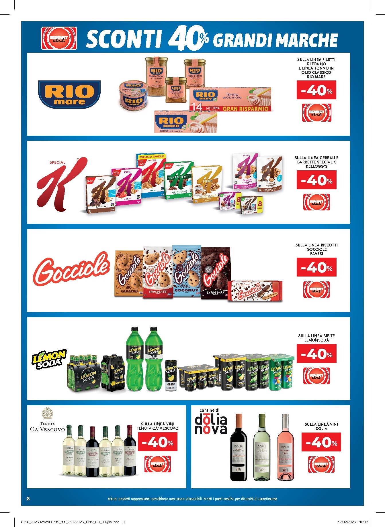 bennet - Volantino Bennet valido dal 26/02/2026 al 11/03/2026 - page: 8