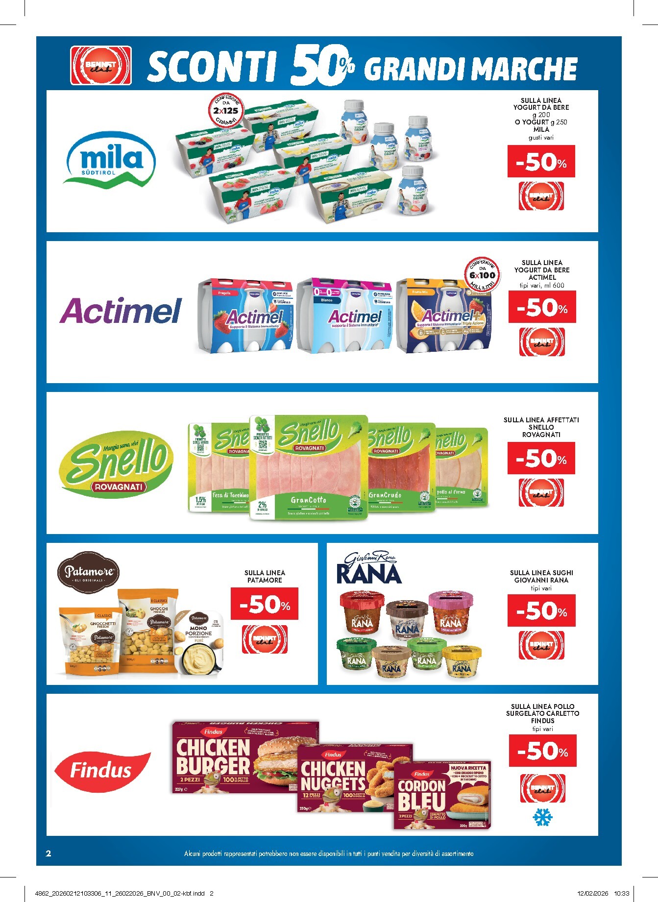 bennet - Volantino Bennet valido dal 26/02/2026 al 11/03/2026 - page: 2