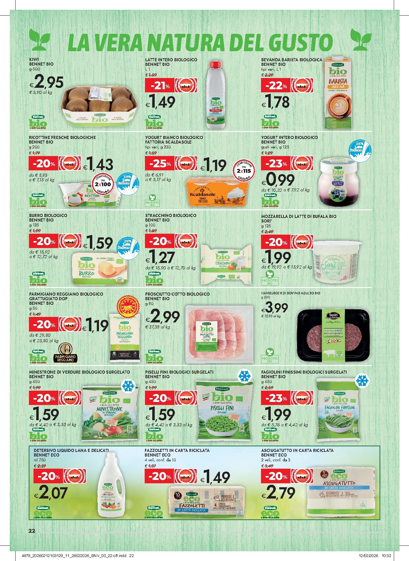 bennet - Volantino Bennet valido dal 26/02/2026 al 11/03/2026 - page: 22