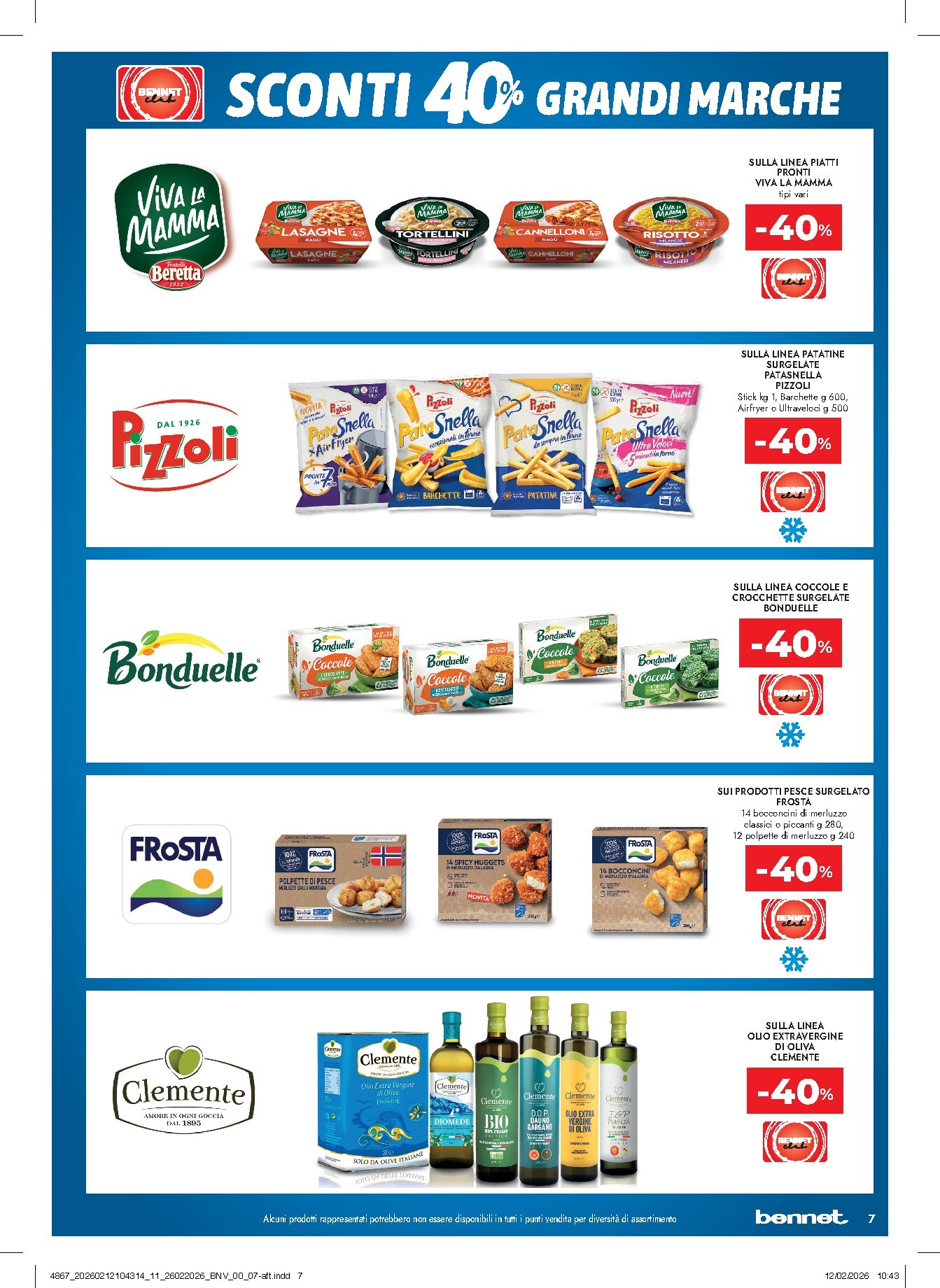 bennet - Volantino Bennet valido dal 26/02/2026 al 11/03/2026 - page: 7