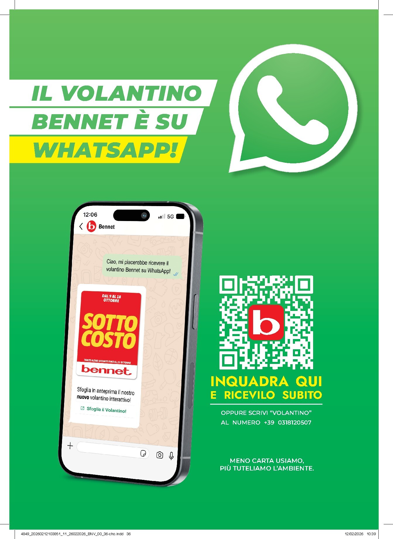 bennet - Volantino Bennet valido dal 26/02/2026 al 11/03/2026 - page: 36