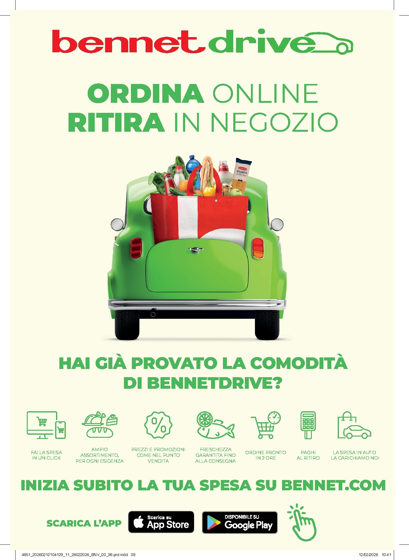 bennet - Volantino Bennet valido dal 26/02/2026 al 11/03/2026 - page: 38