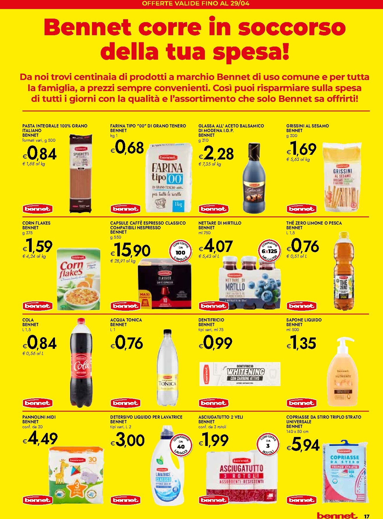 bennet - Volantino Bennet valido dal 12/03/2026 al 25/03/2026 - page: 17